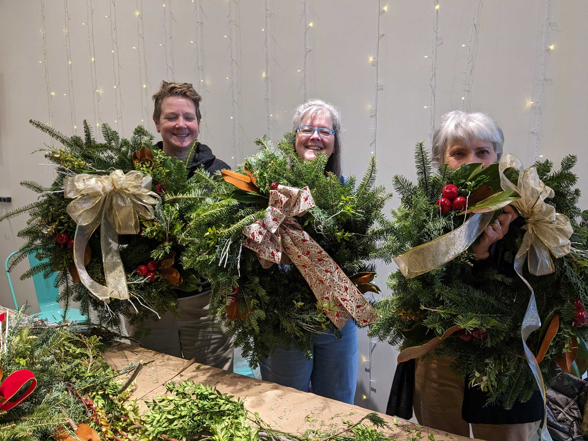 Evergreen Winter Wreath Decorating (Burlington)