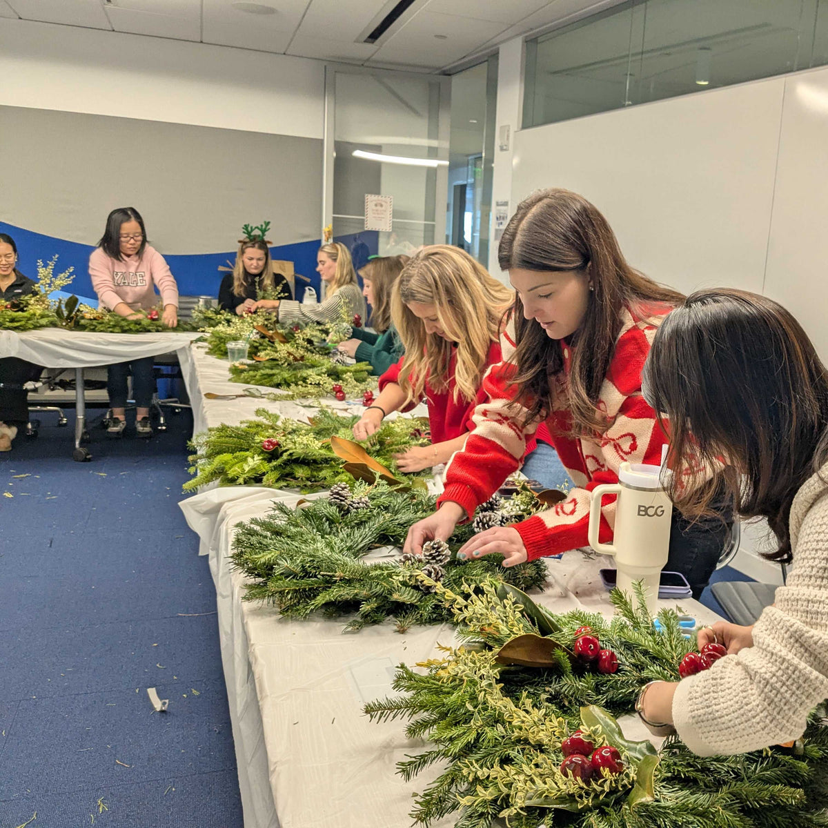 Evergreen Winter Wreath Decorating (Burlington)