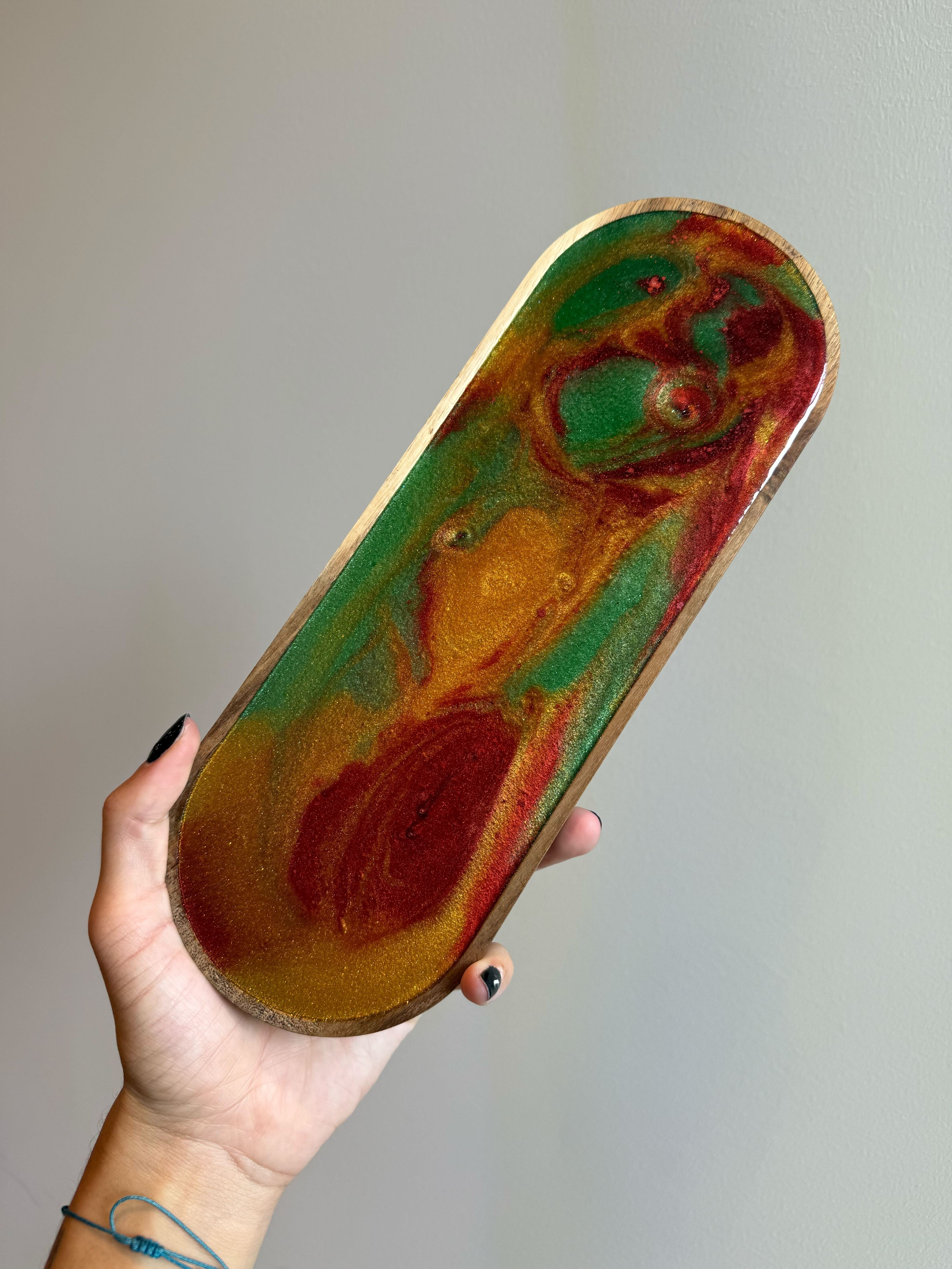 Sea Wave Resin Tray (Cambridge)