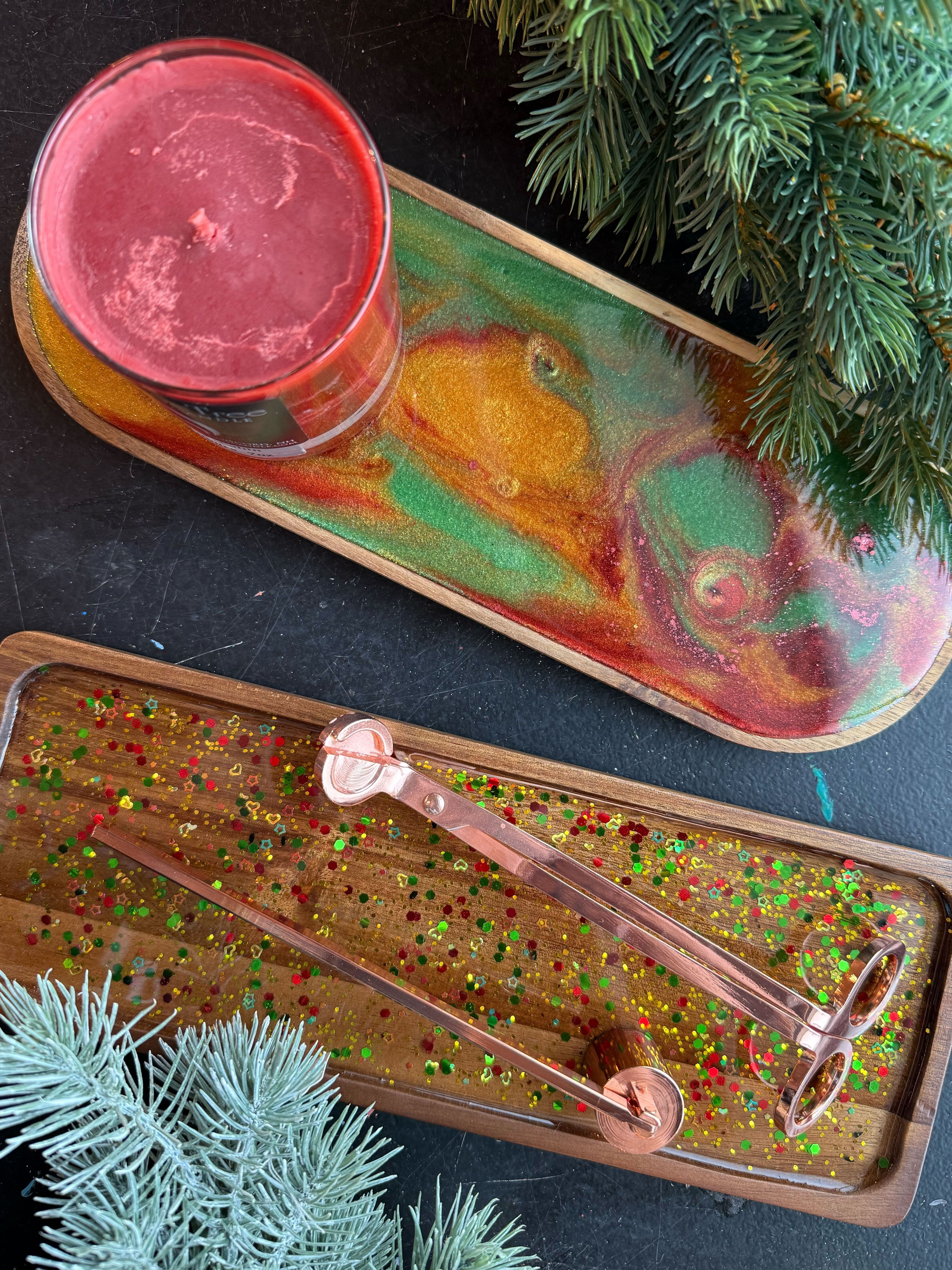 Sea Wave Resin Tray (Cambridge)