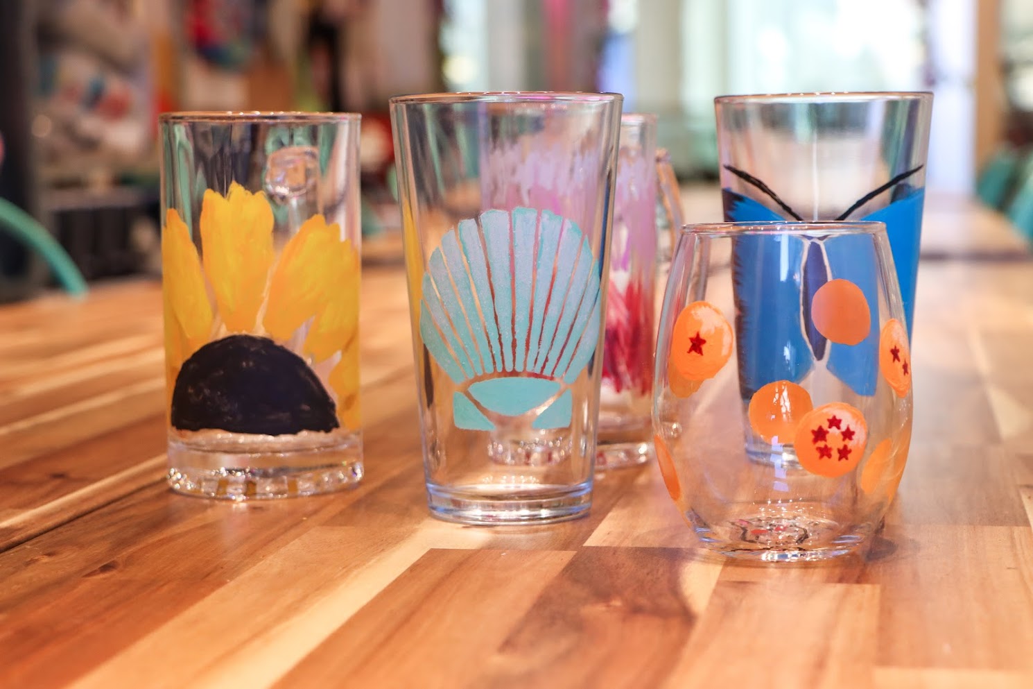Galantine's Glassware Painting and Sip - (CanalSide Food + Drink)