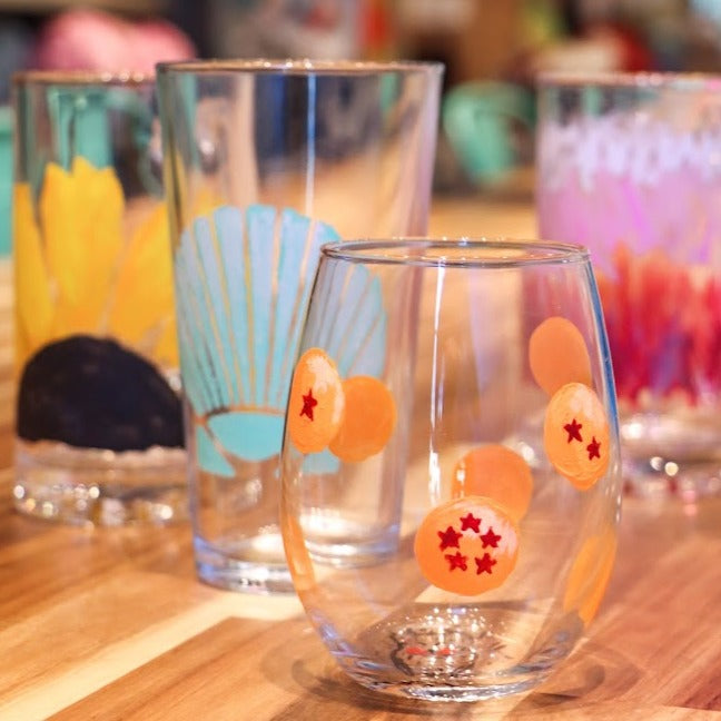 Galantine's Glassware Painting and Sip - (CanalSide Food + Drink)