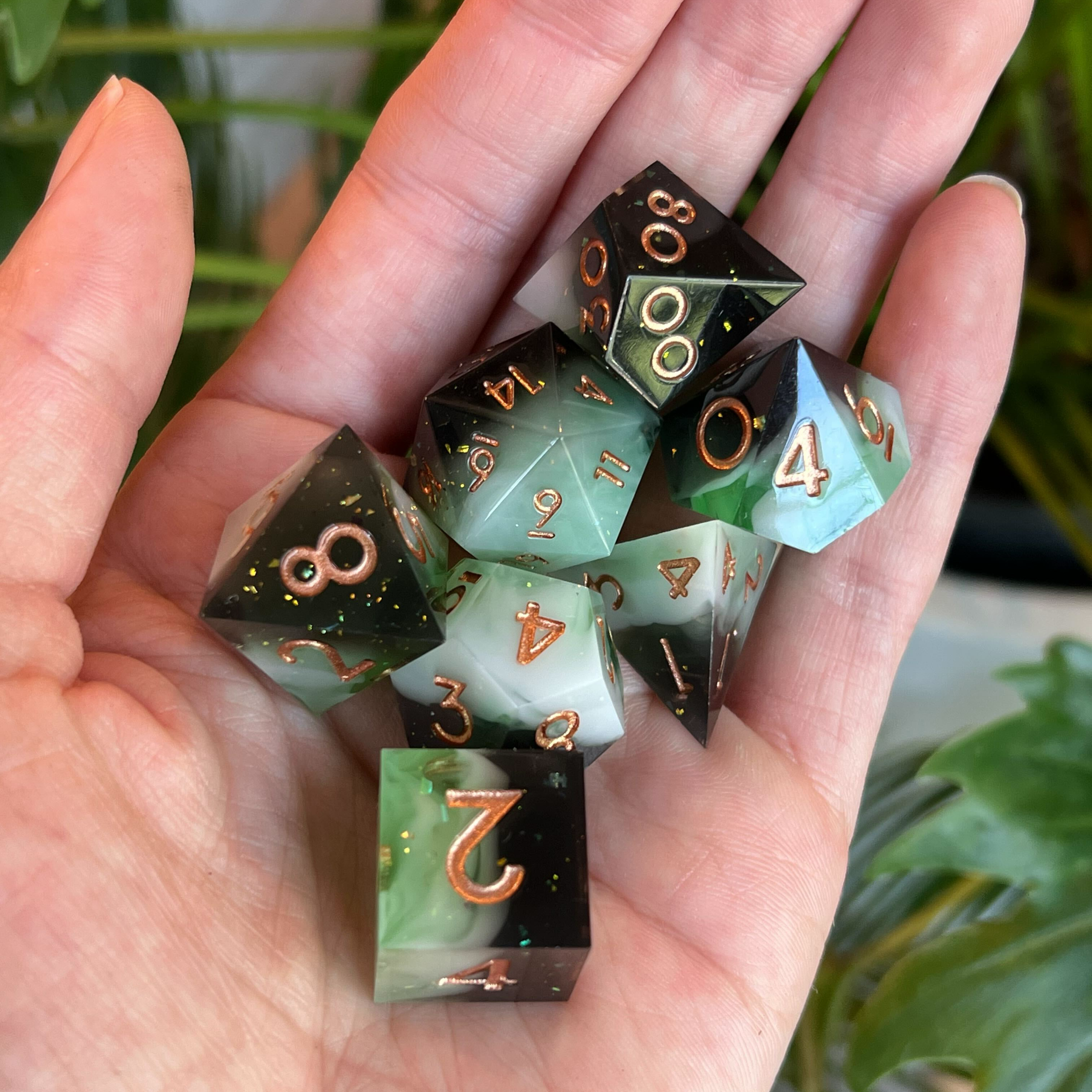 Reservation - Custom Resin Dice Set (Walk-In)