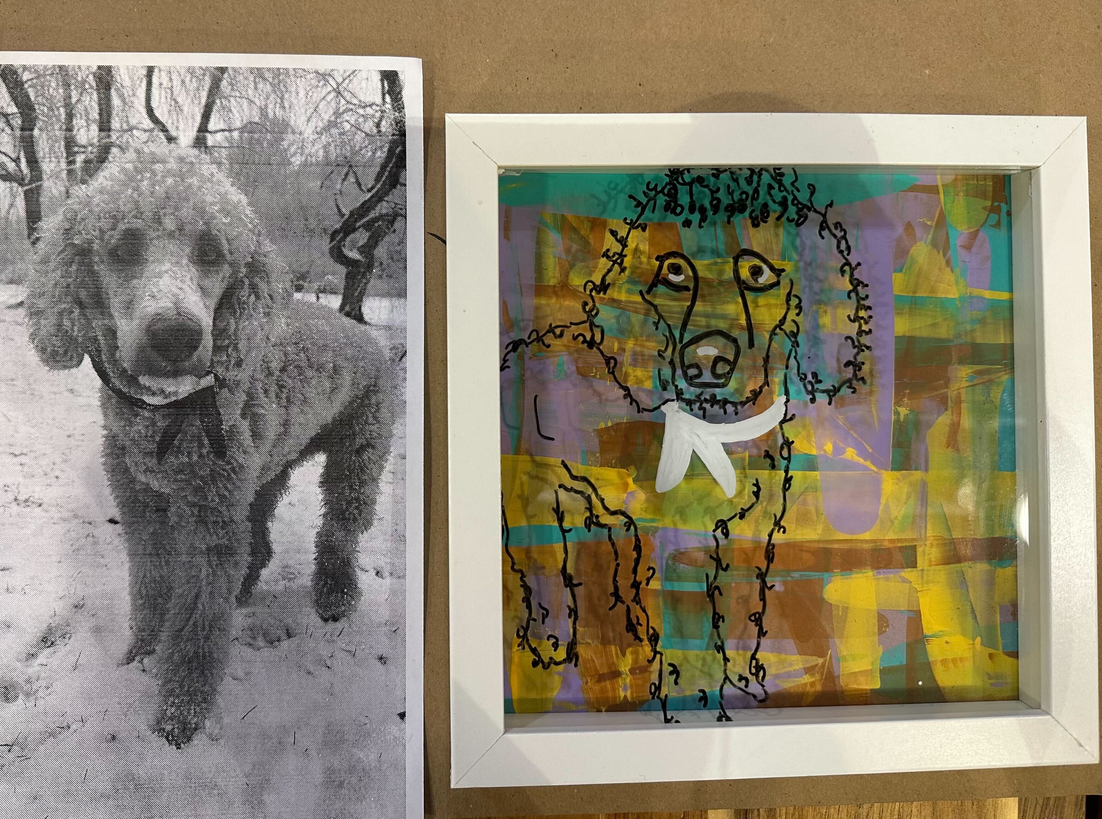 Abstract Pet Portrait