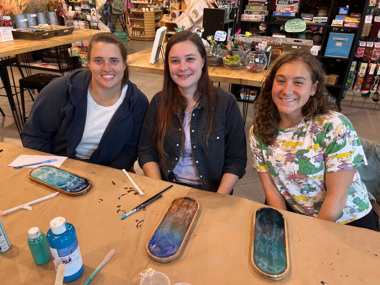 Sea Wave Resin Tray (Cambridge)