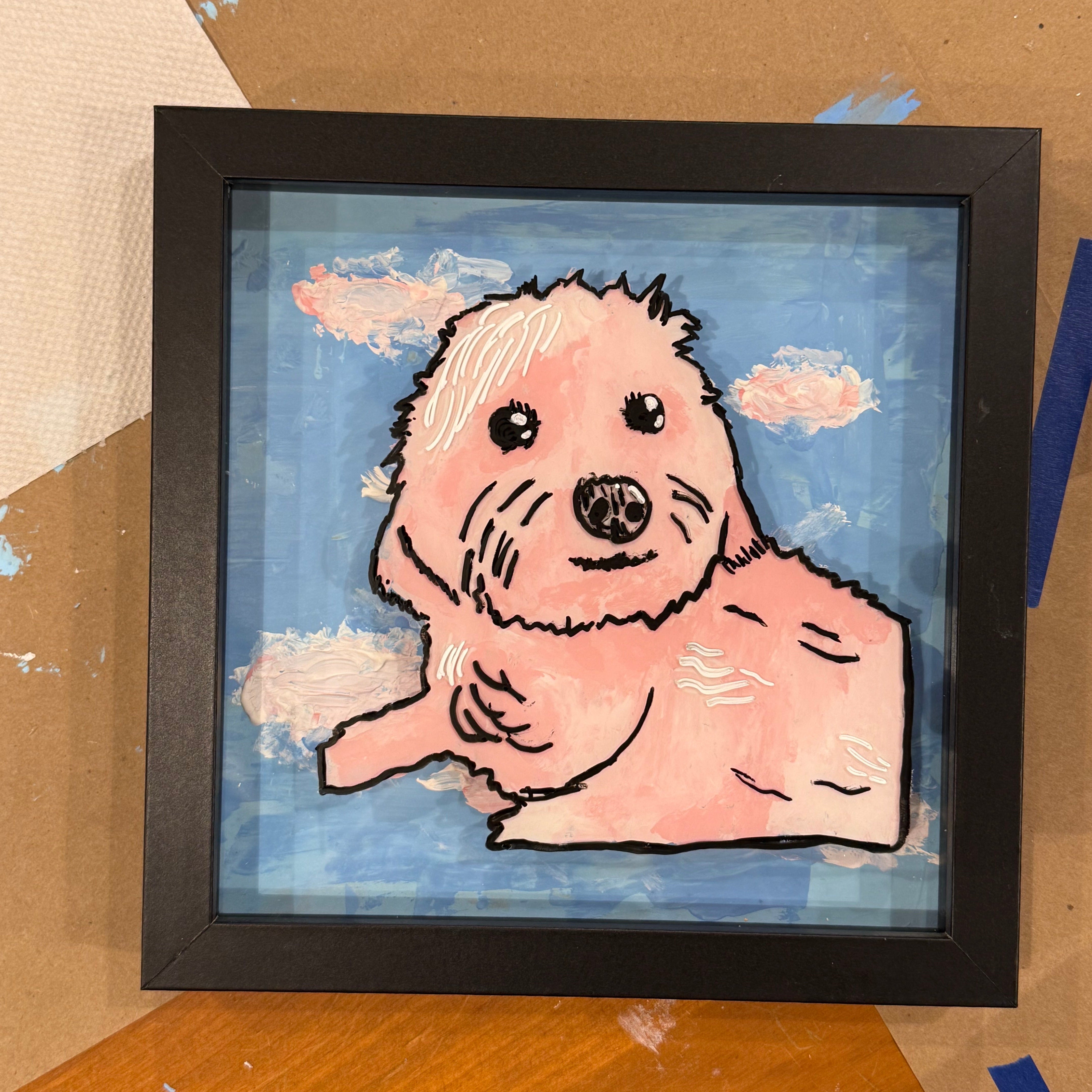 Abstract Pet Portrait (Cambridge)