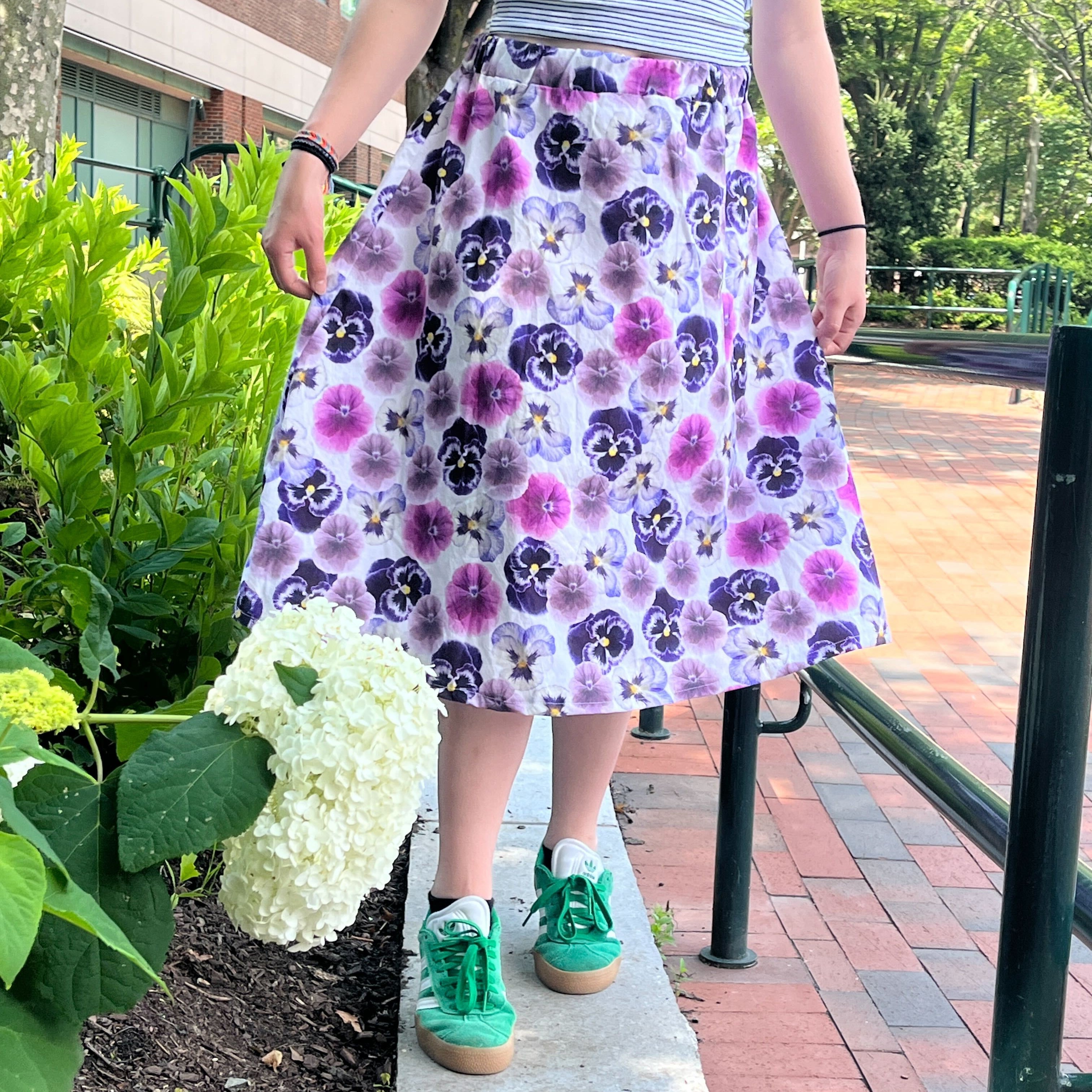 Beginner Sewing - Easy and Simple Midi Skirt (Burlington)