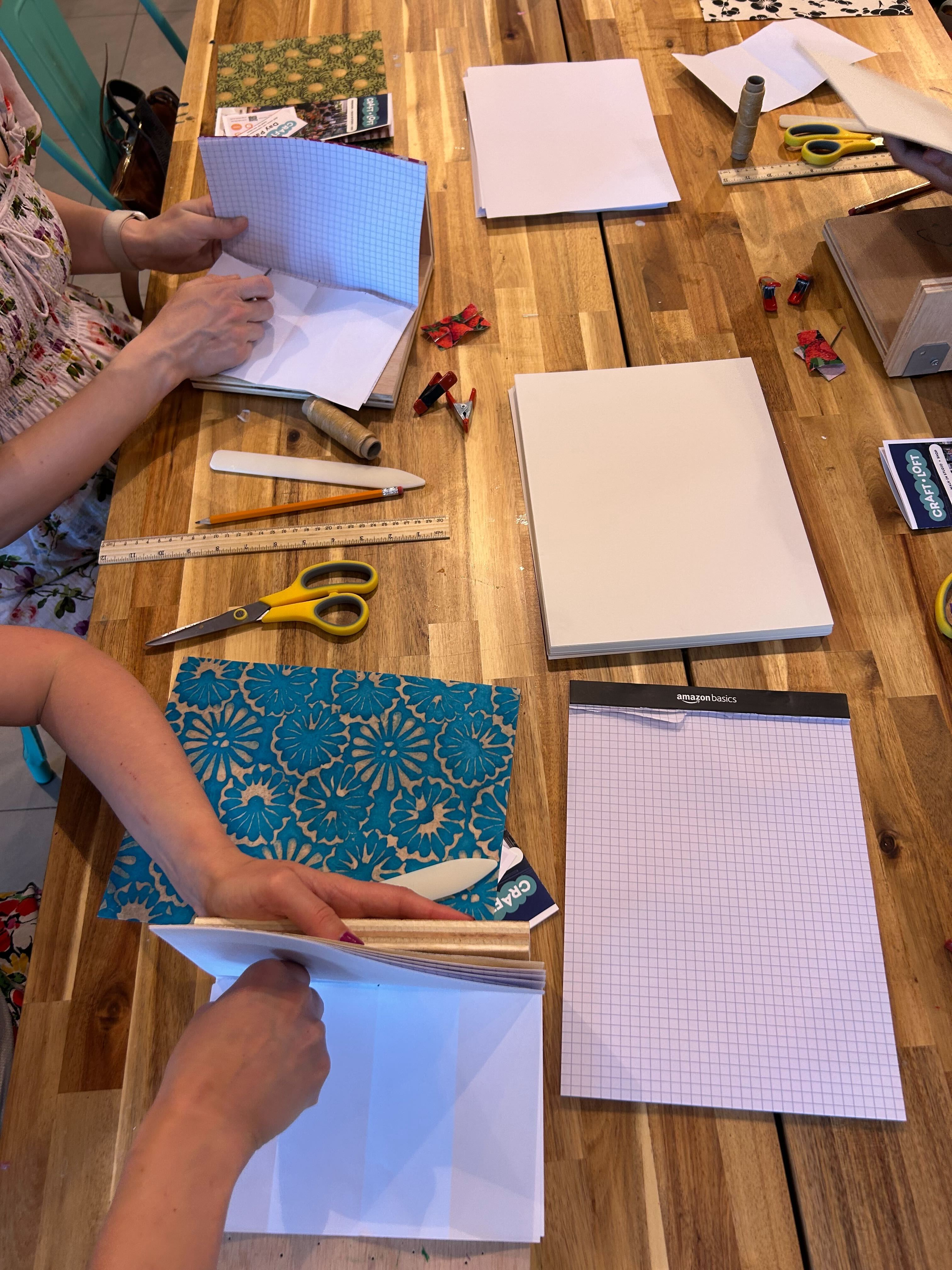 Beginner Book Binding - Custom Journals (Cambridge)