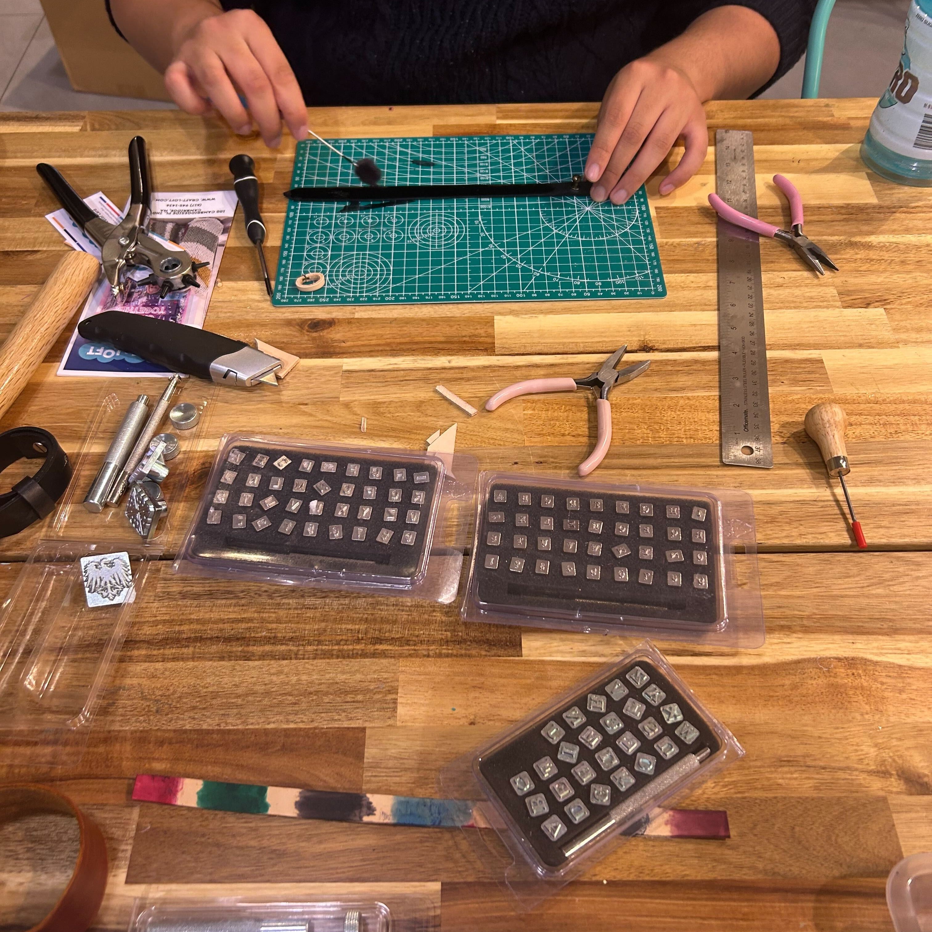 Leather Working Workshop - Bracelet (Cambridge)