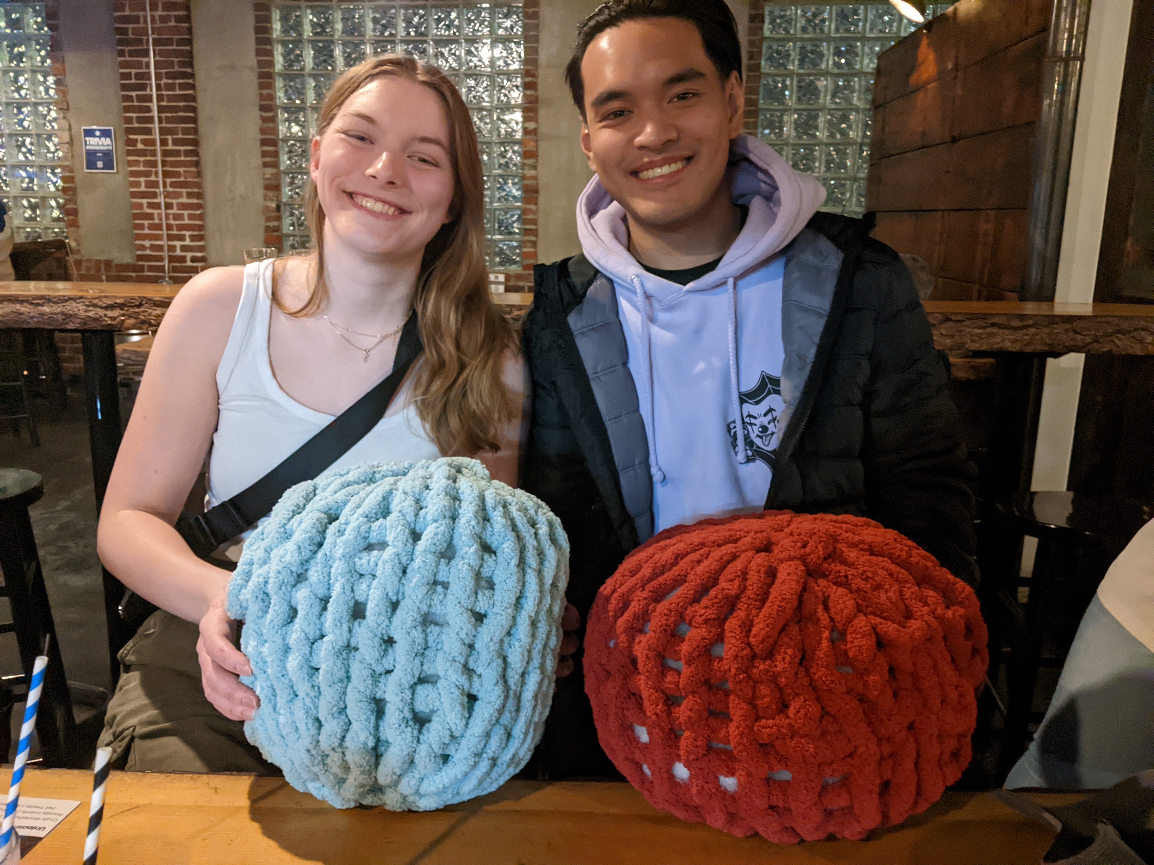 Advanced Beginner Chunky Knit Pillow