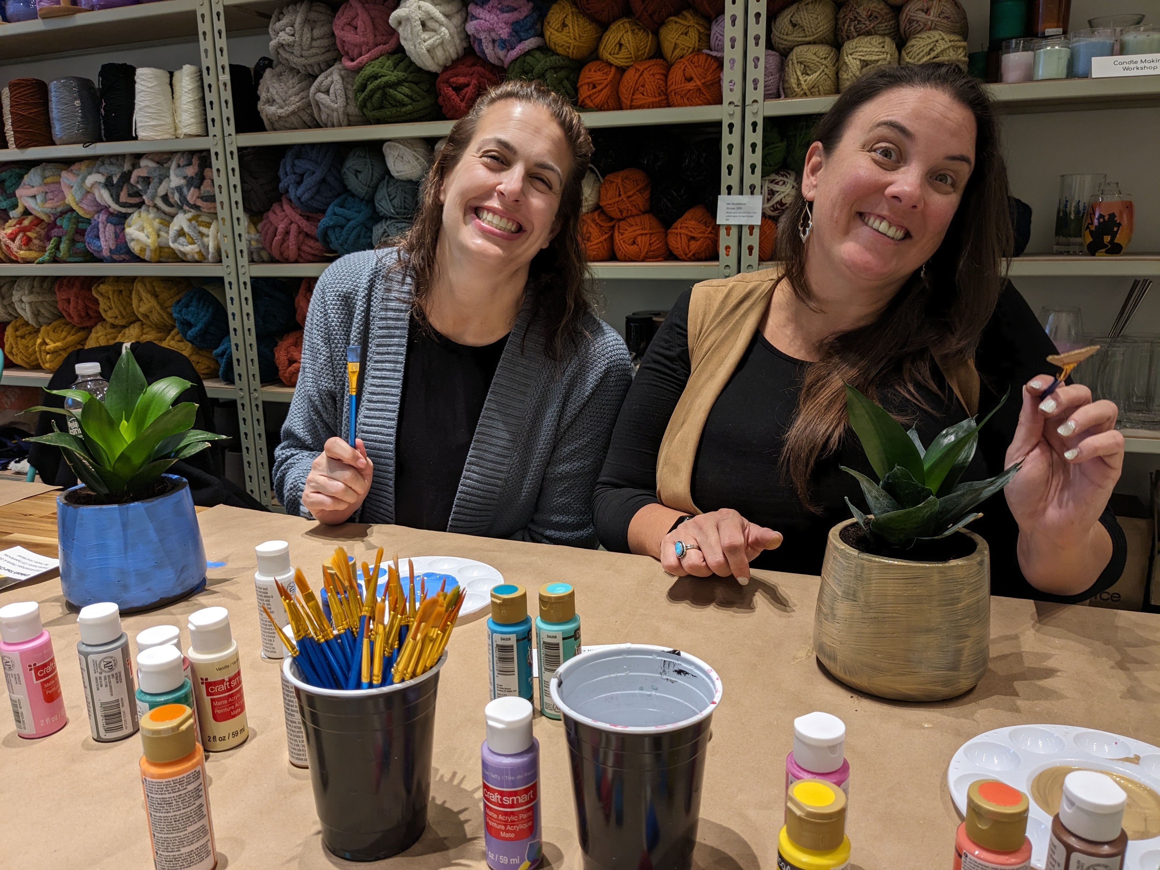 Paint and Plant Workshop