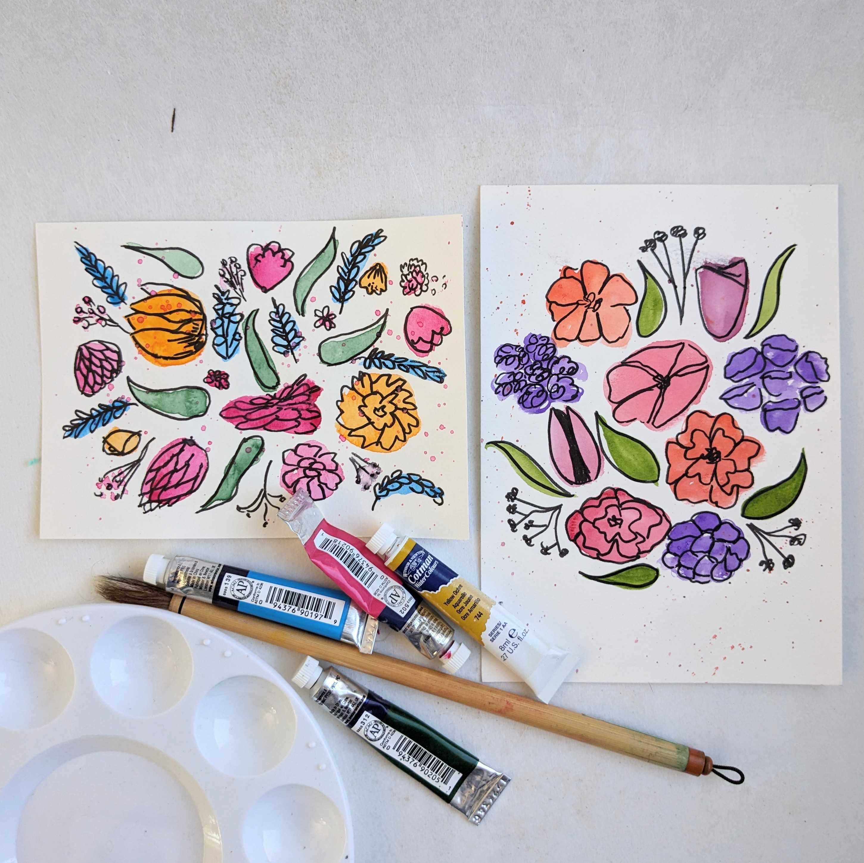 Watercolor Stationery (Cambridge)