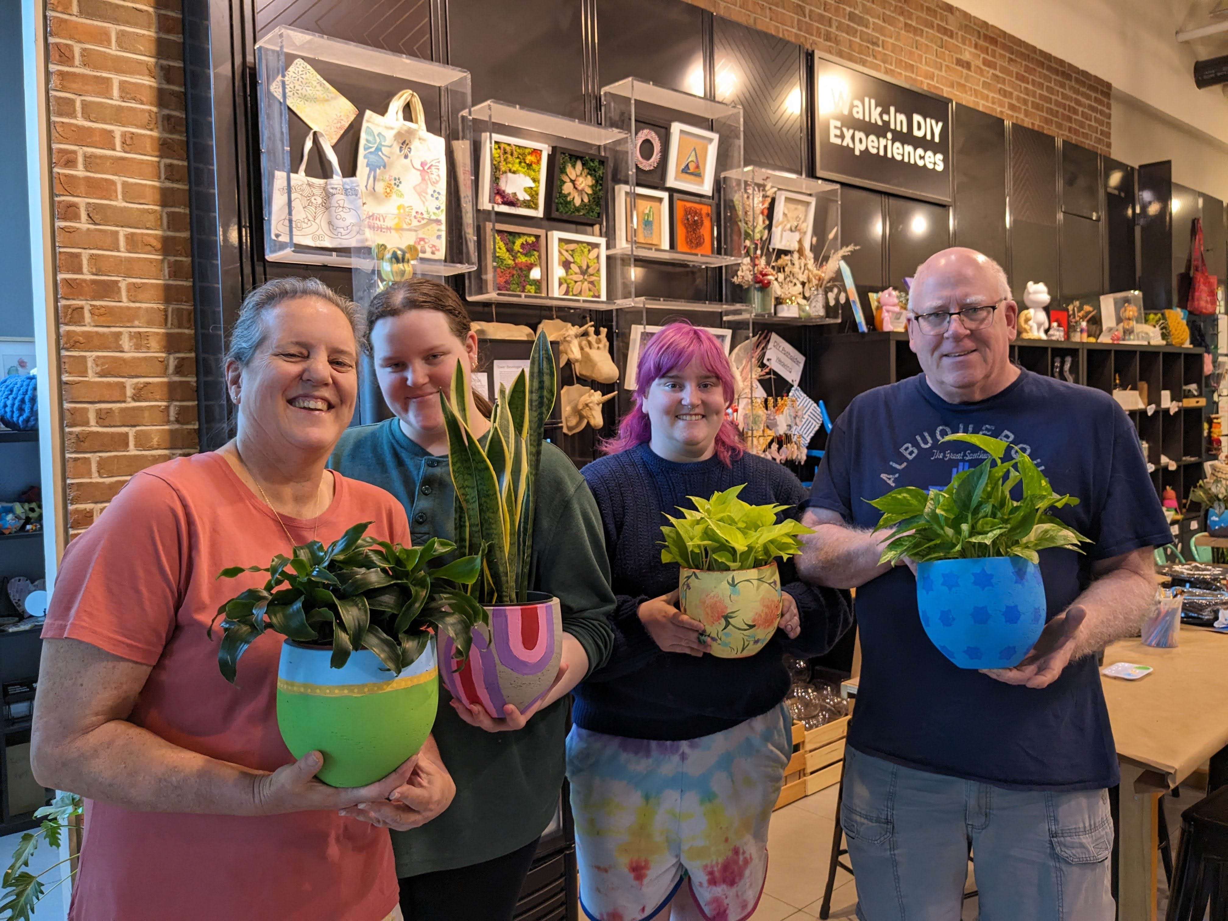 Paint and Plant Workshop