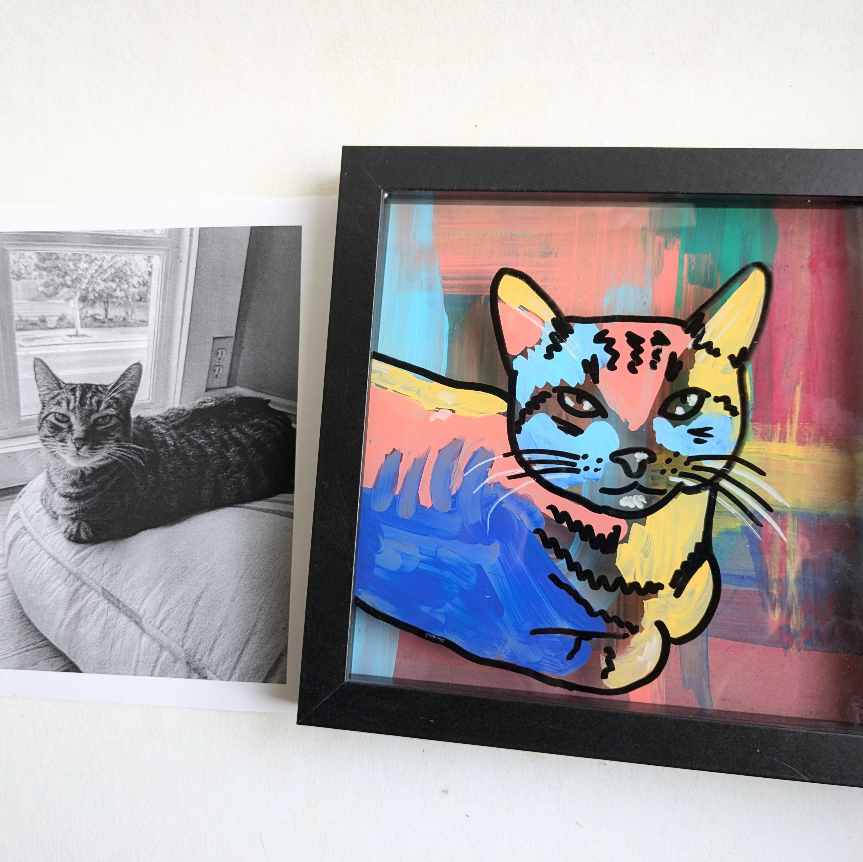 Abstract Pet Portrait