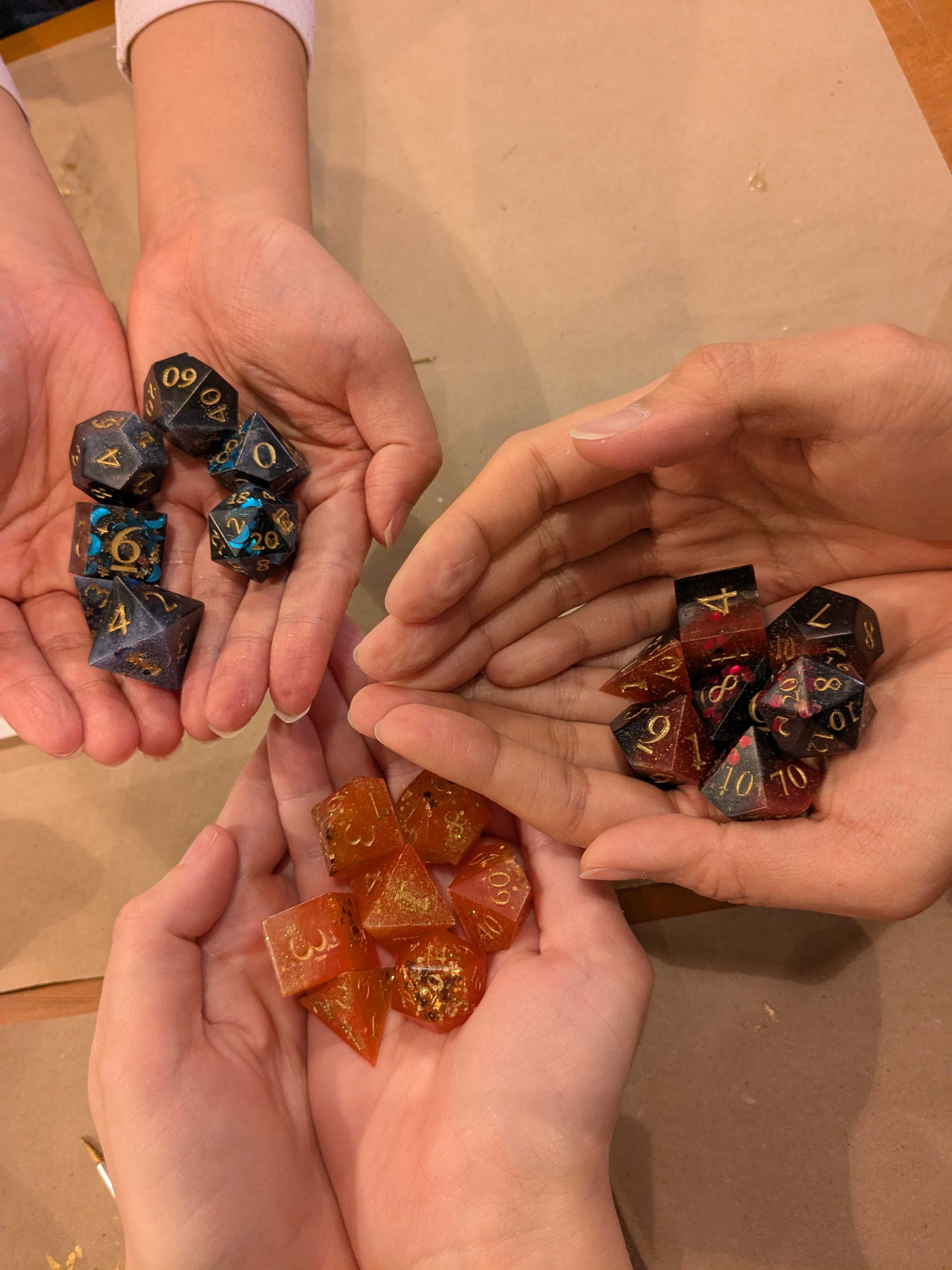 Make Your Own Custom Dungeons & Dragons Dice Set Workshop (Cambridge)