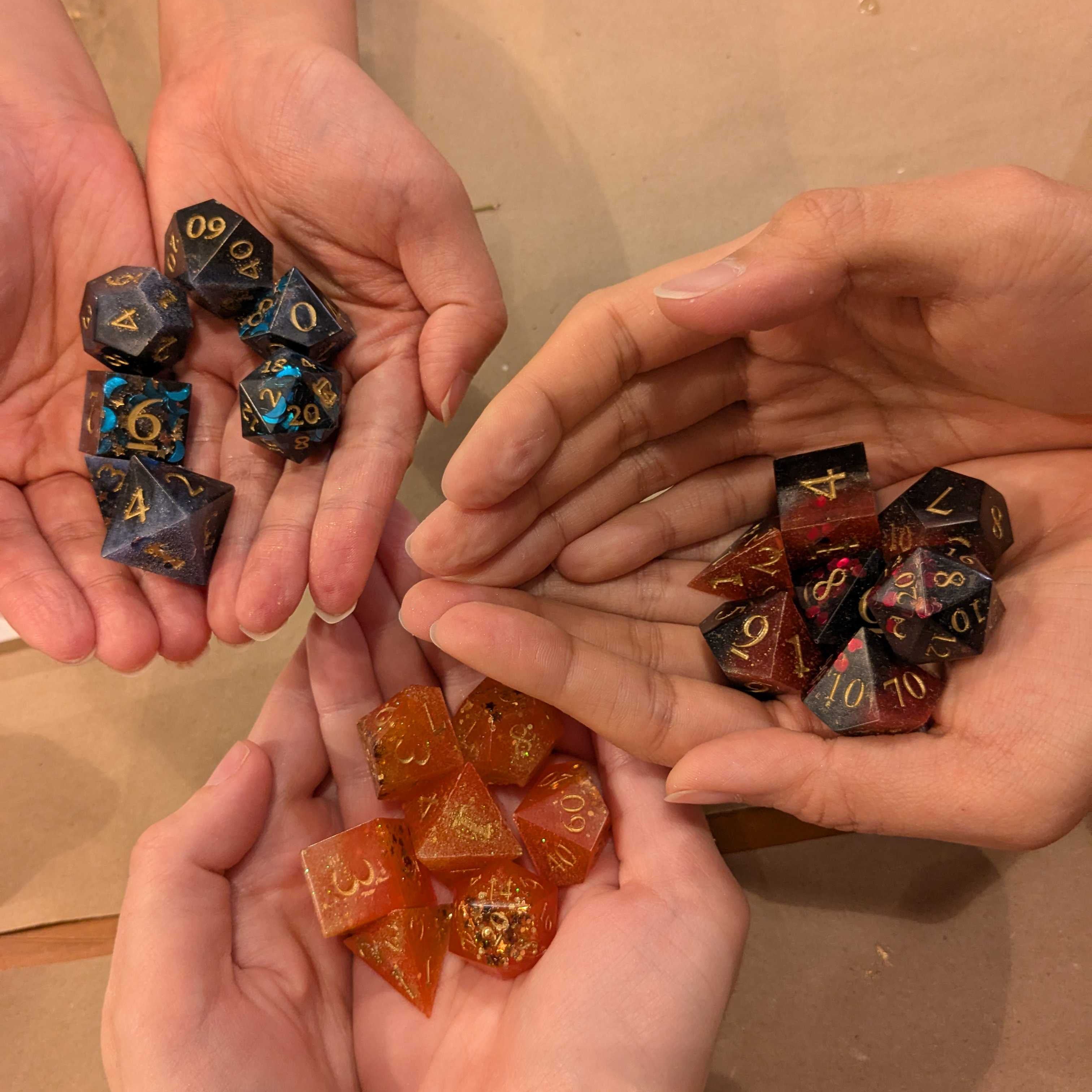Make Your Own Custom Dungeons & Dragons Dice Set Workshop (Cambridge)