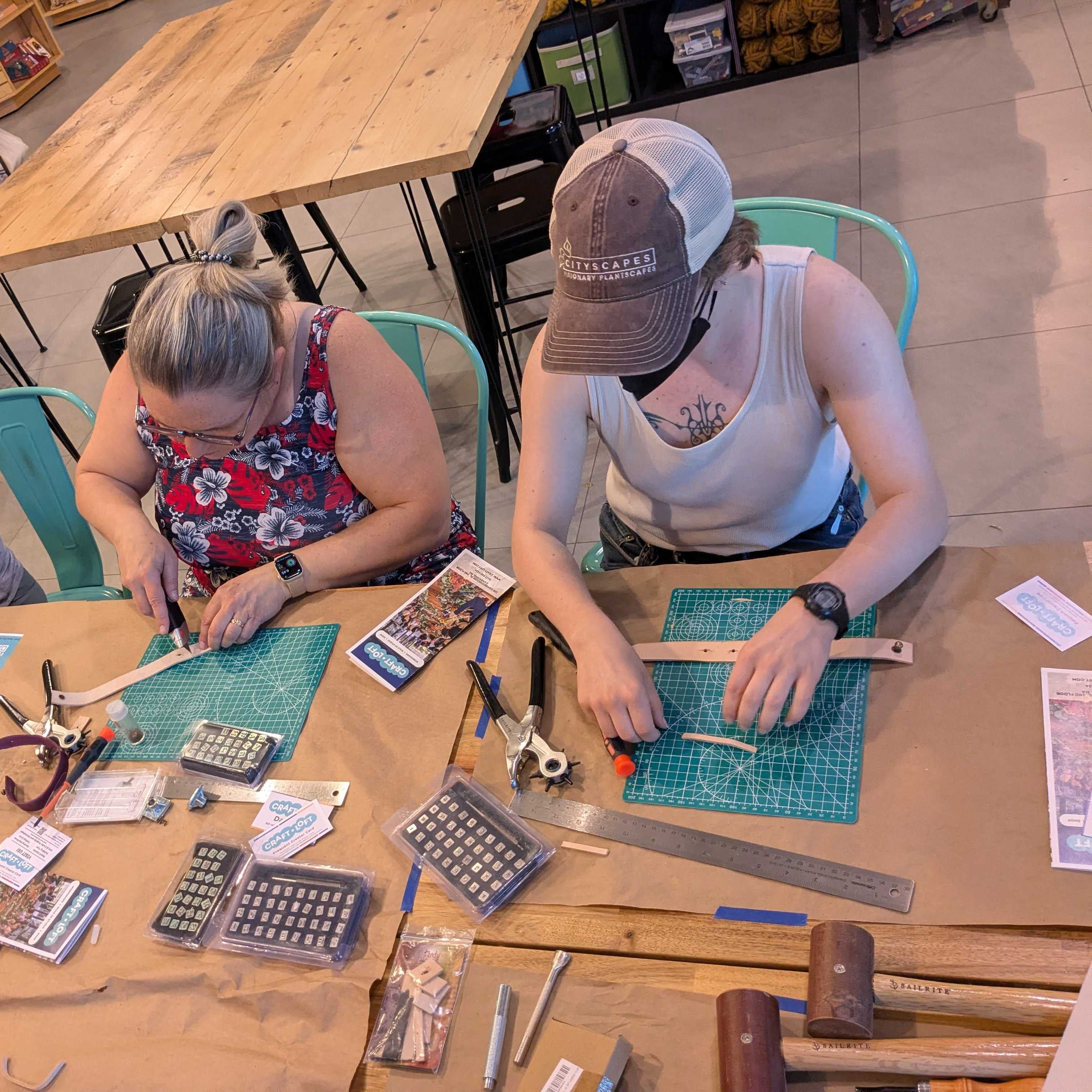 Leather Working Workshop - Bracelet (Cambridge)
