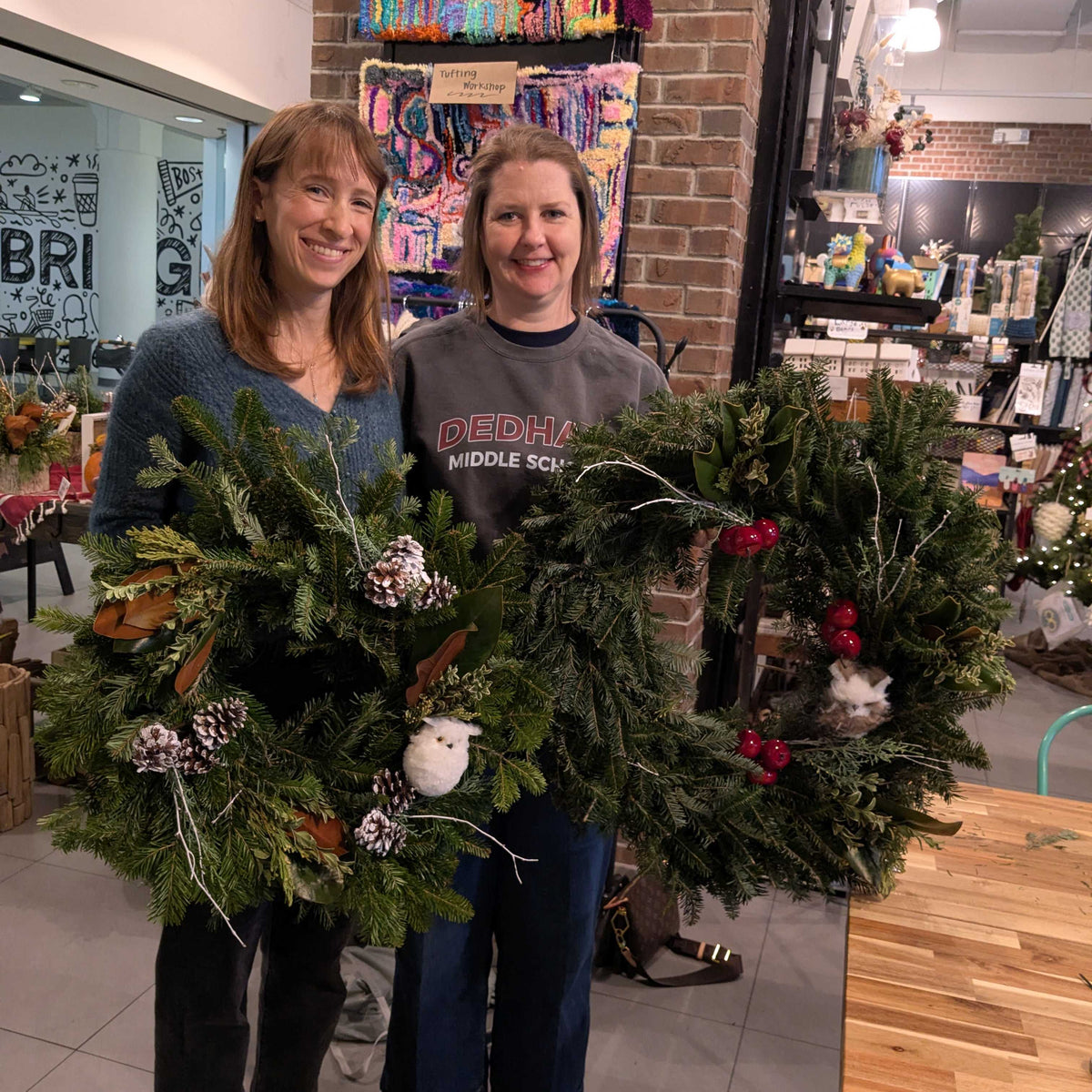 Evergreen Winter Wreath Decorating (Burlington)