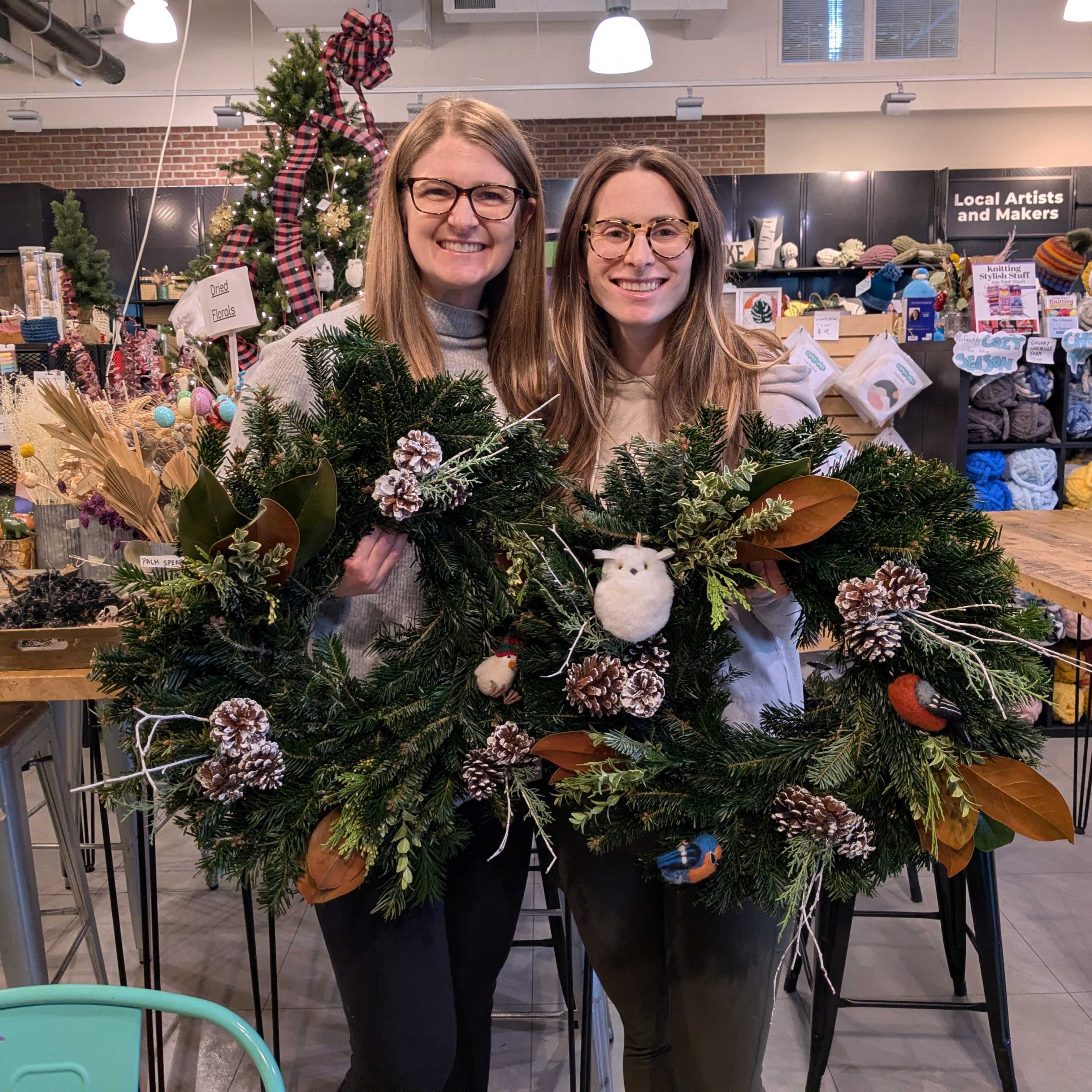 Evergreen Winter Wreath Decorating (Cambridge)