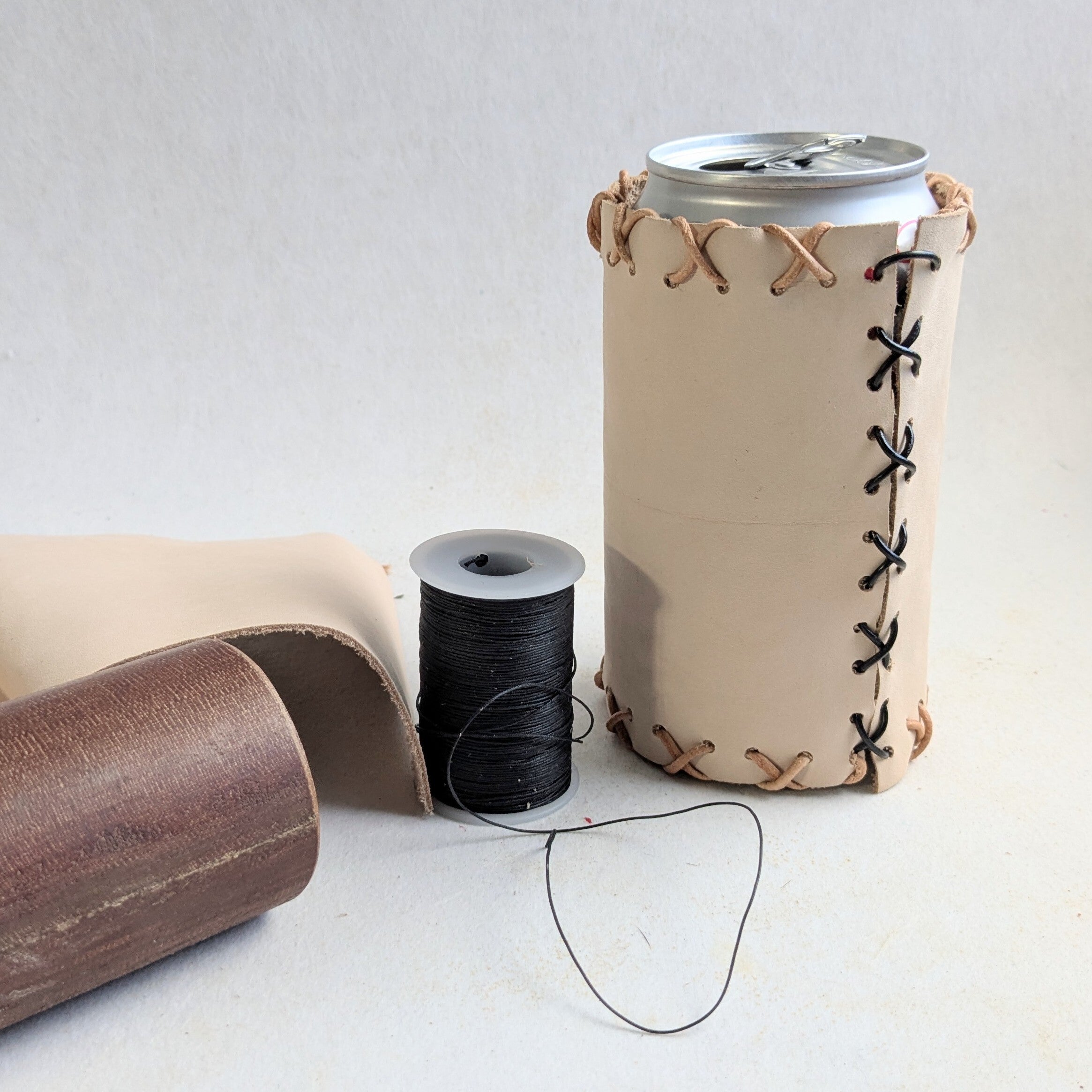 Leatherworking - Advanced Beginner Custom Leather Koozie