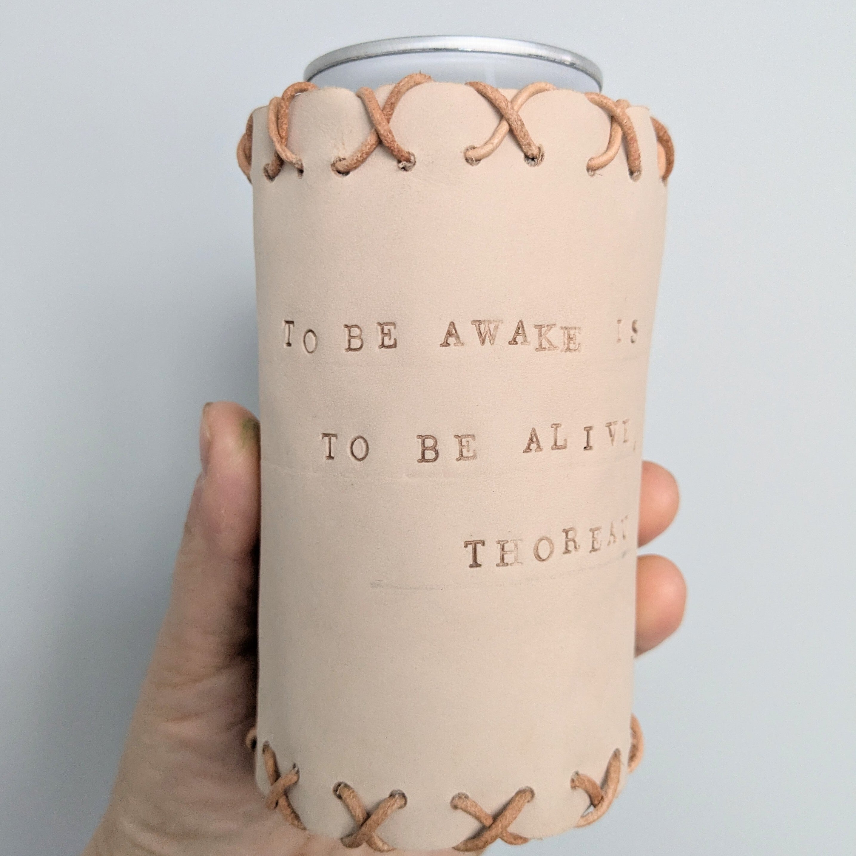 Leatherworking - Advanced Beginner Custom Leather Koozie