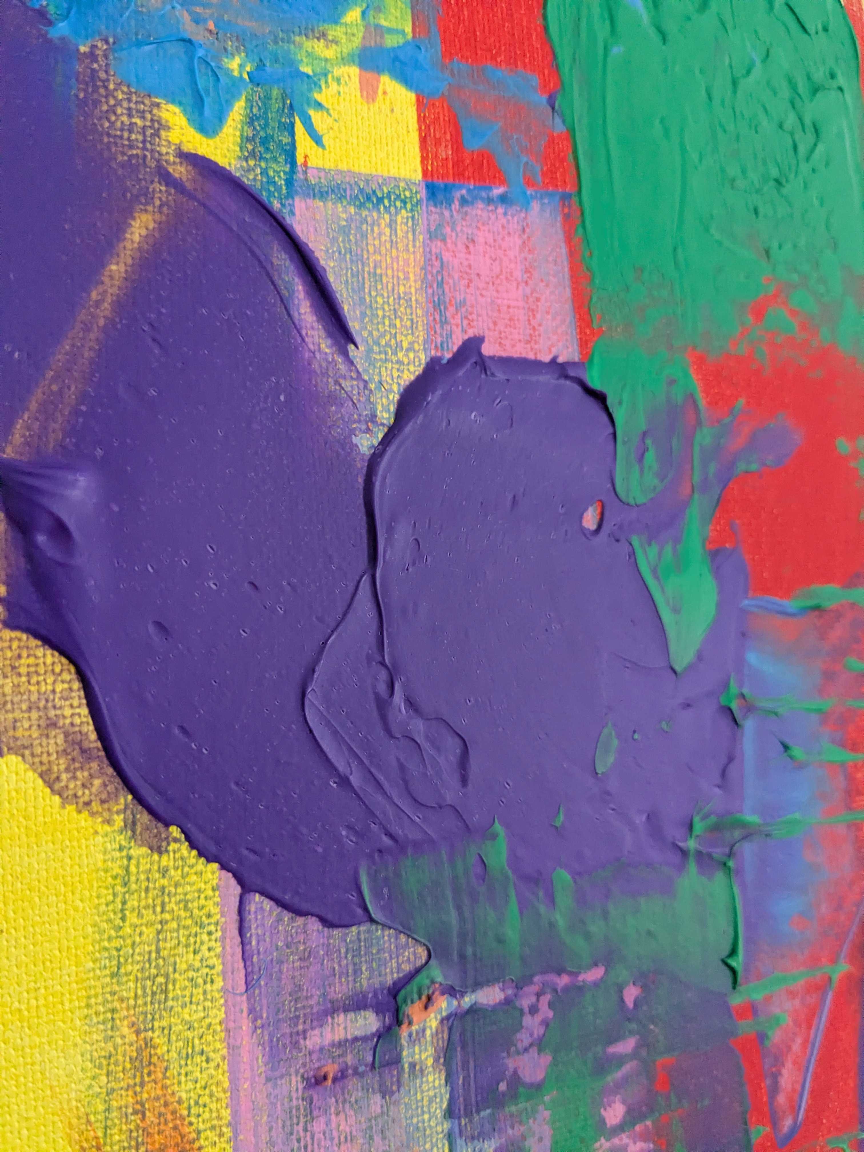 Abstract Texture Painting