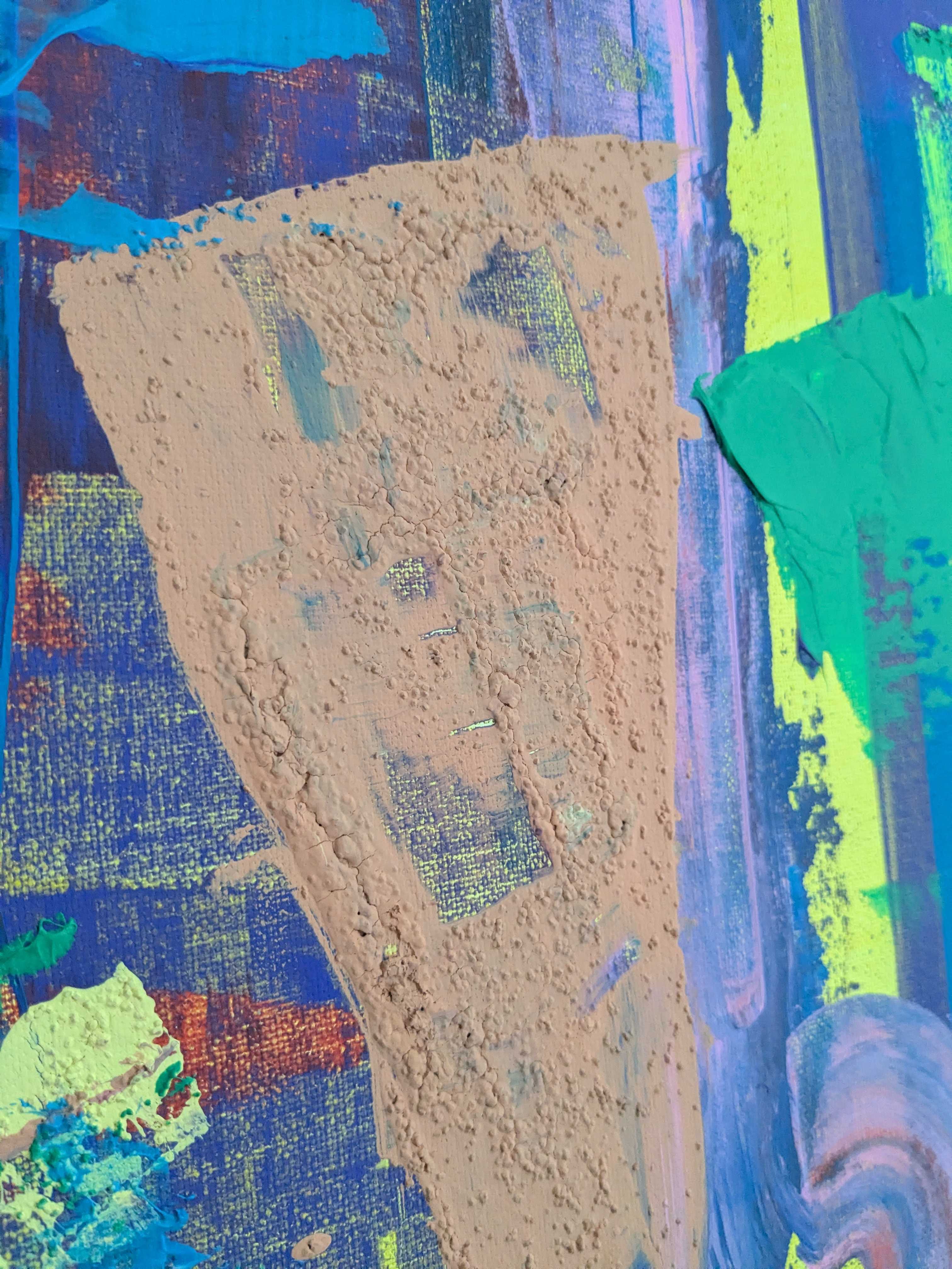 Abstract Texture Painting