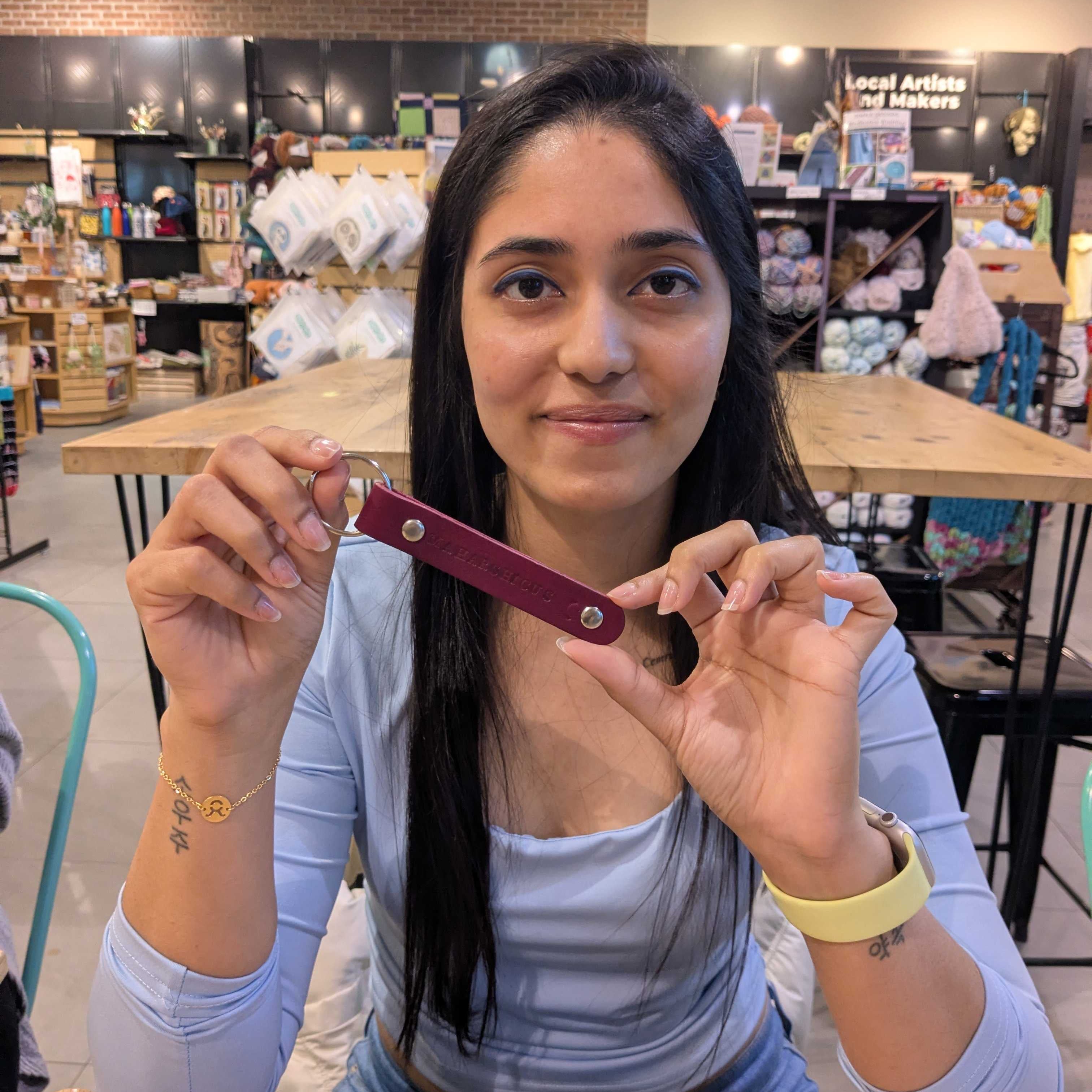 Leatherworking - Beginner Custom Keychain (Burlington)