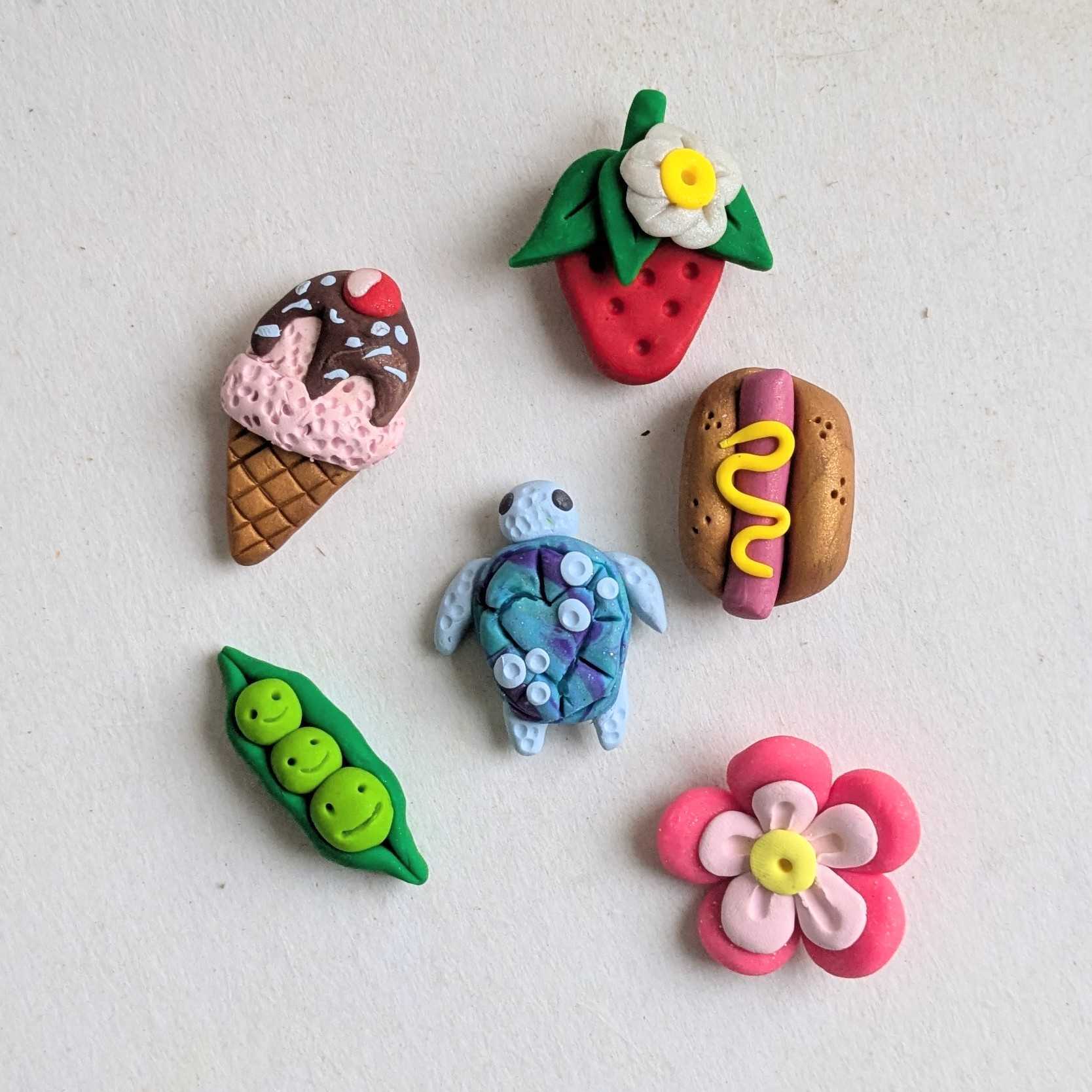 Mini Fridge Magnets - Summer Edition