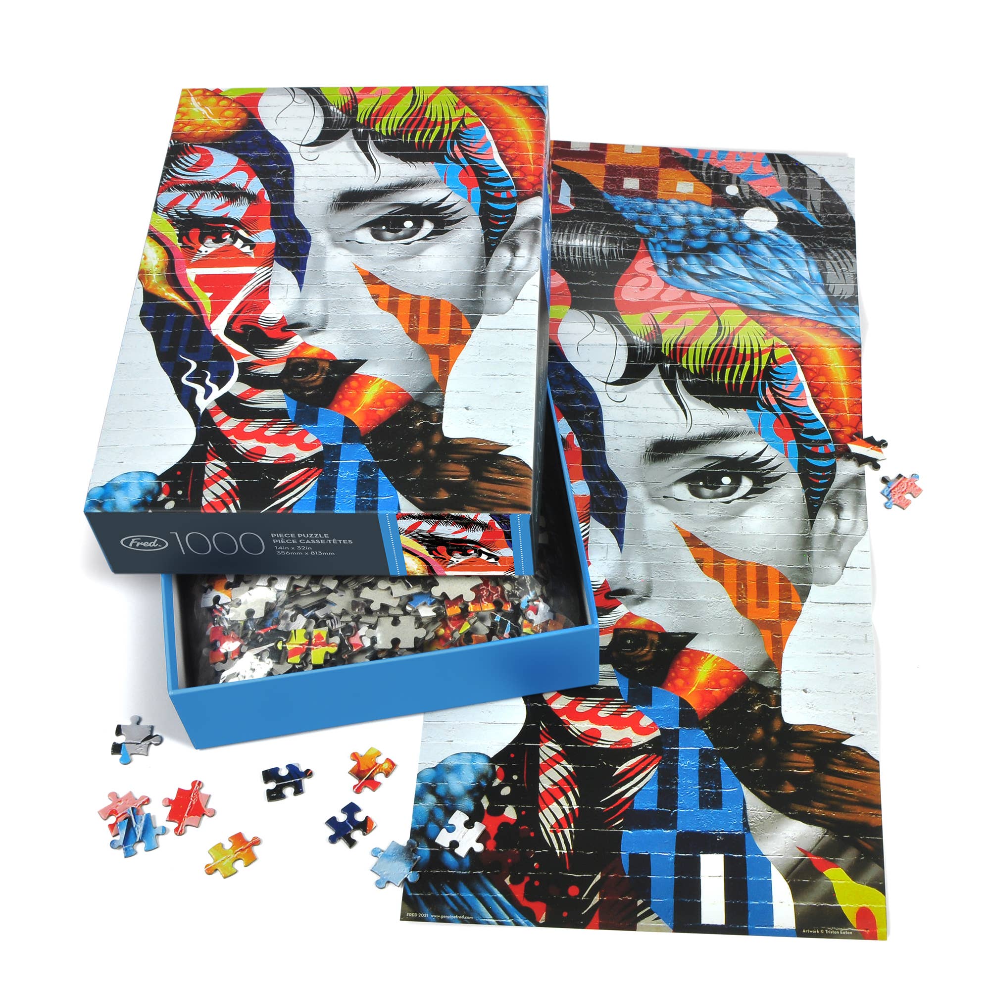 Puzzle 1000 PC - Tristan Eaton - Audrey of Mulberry