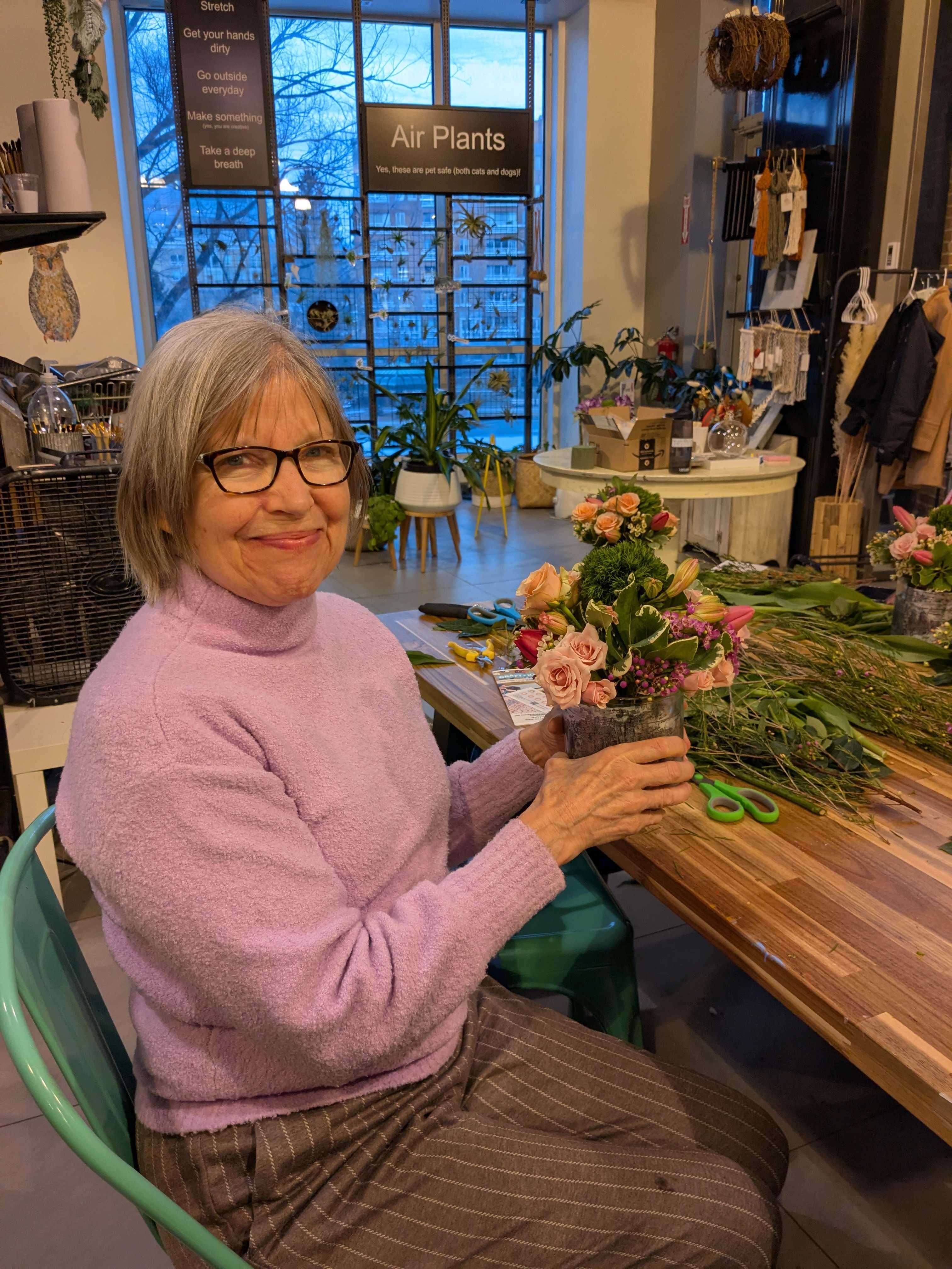 Fresh Floral Arrangement Workshop (Cambridge)