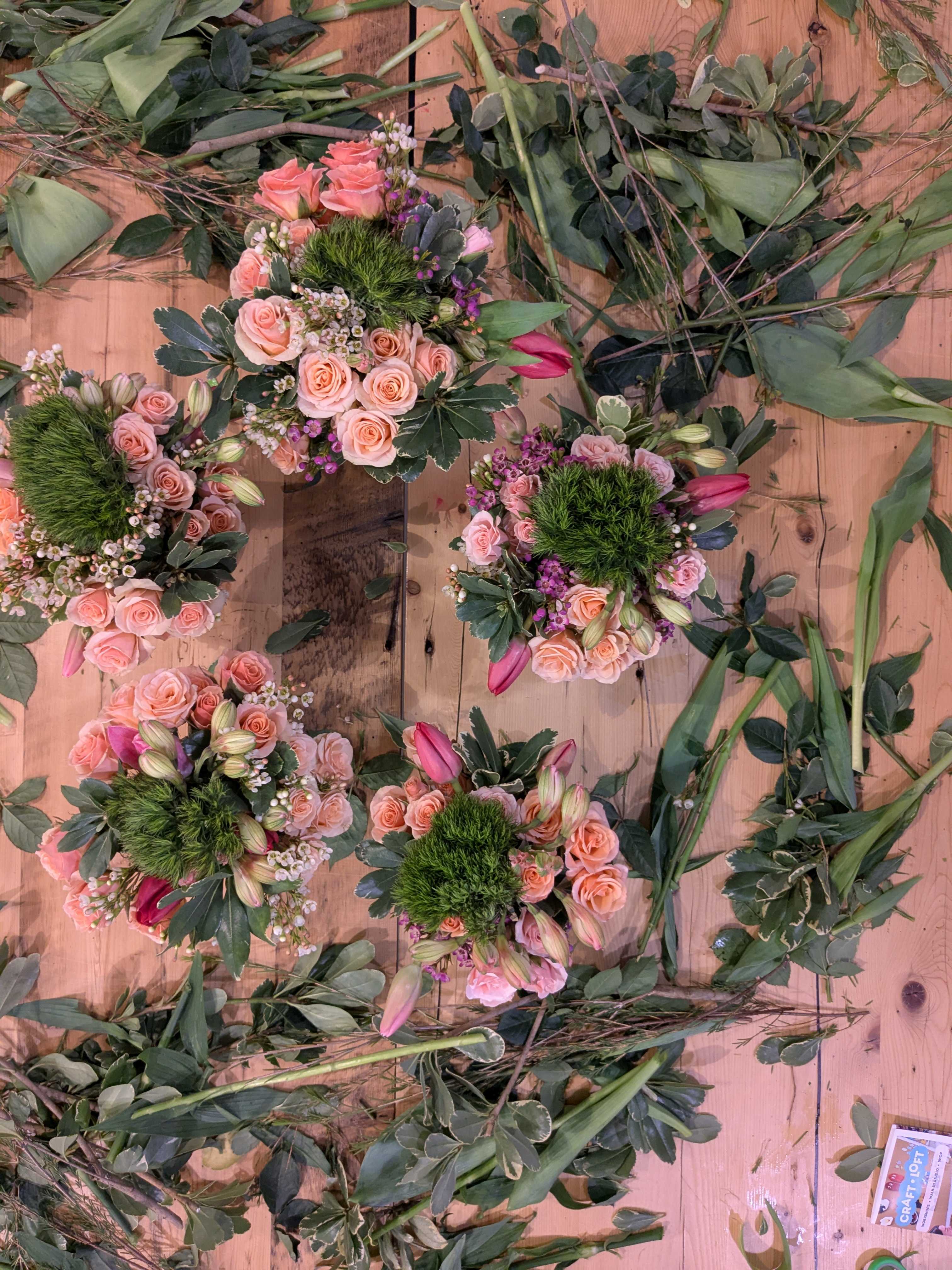 Fresh Floral Arrangement Workshop (Cambridge)