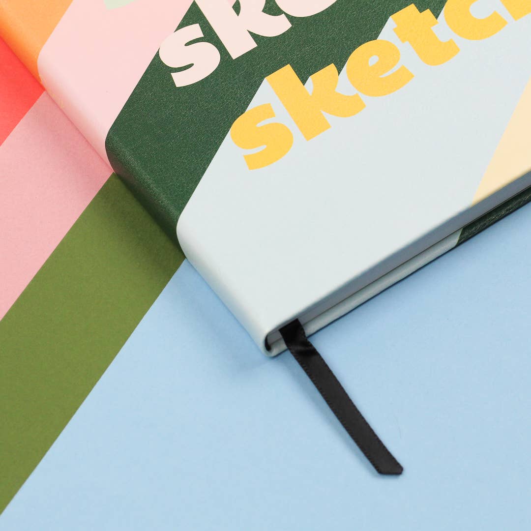 Sketch Sketch Sketch Medium Sketchbook: Hardcover