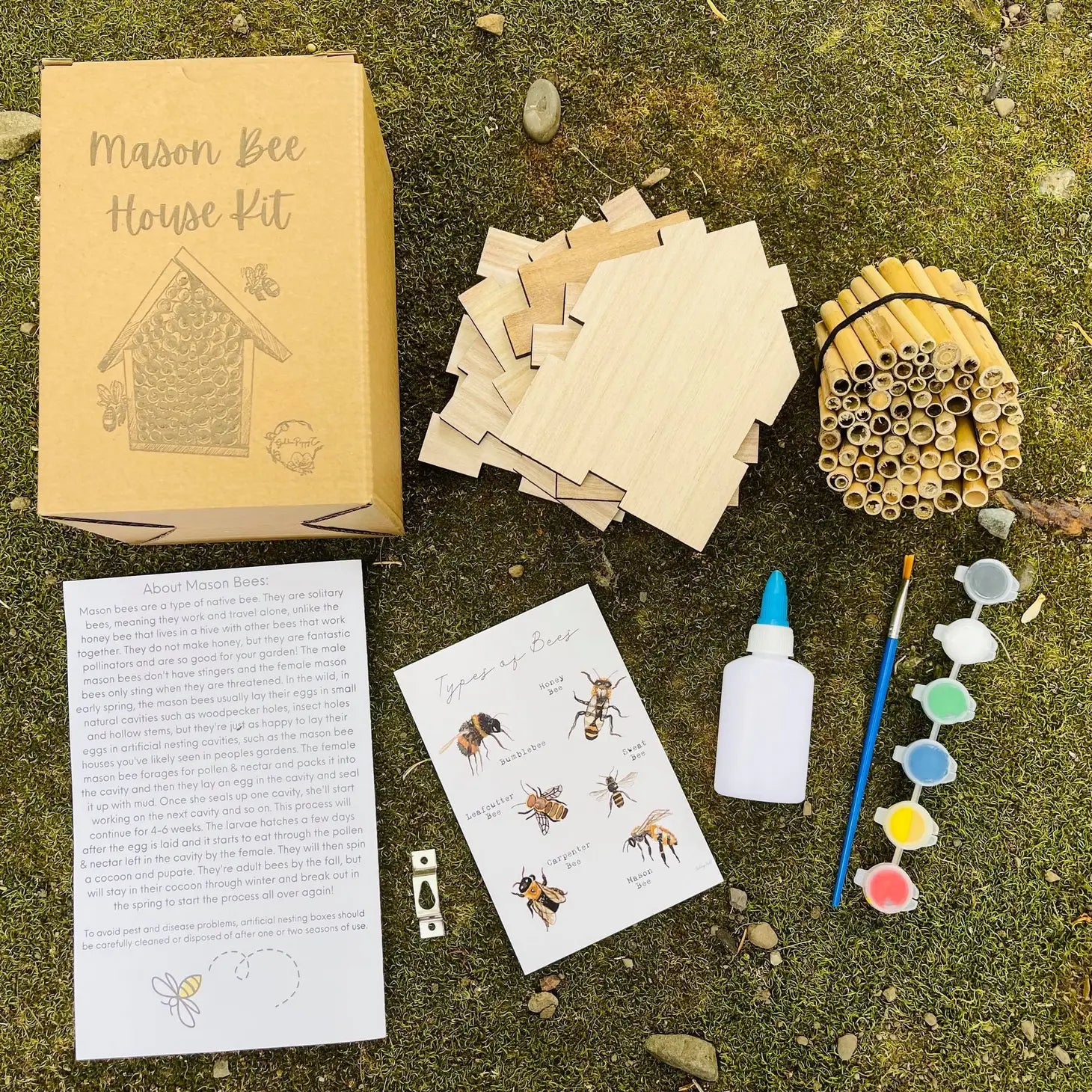 Mason Bee House Kit