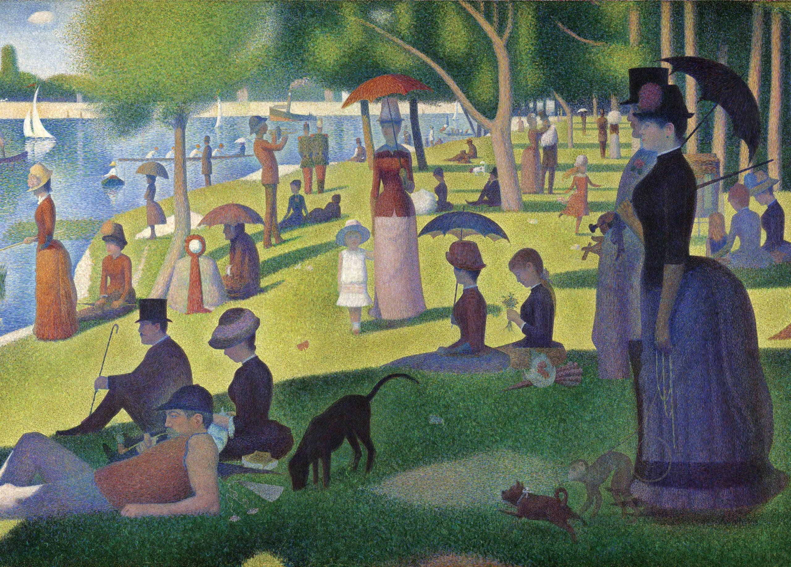 A Sunday on La Grande Jatte 1000 Piece Jigsaw Puzzle