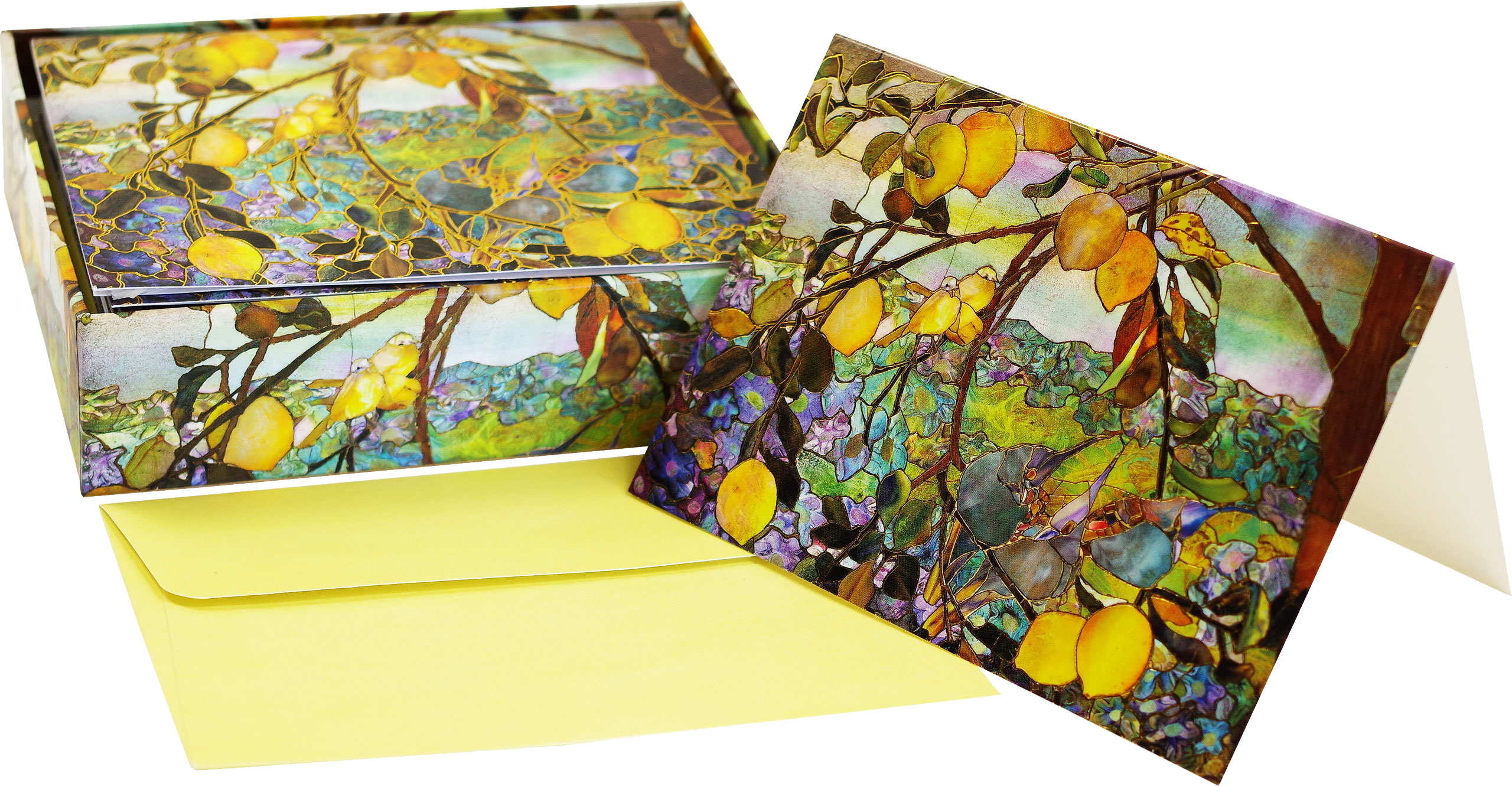 Tiffany Lemon Tree Note Cards