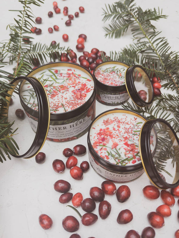 Gather Here - Cranberry Candle