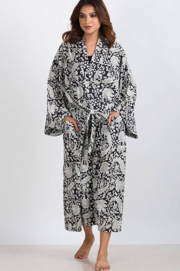 Cotton Kimono Robes Sevya Handmade