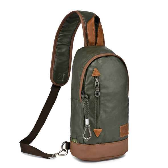 Urban Light Coated Canvas Sling Bag