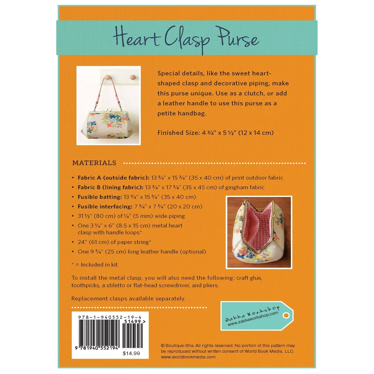 Clasp Purse Kits