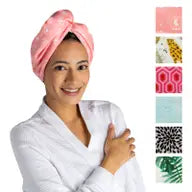 Lemon Lavender Twist Turbo Towel