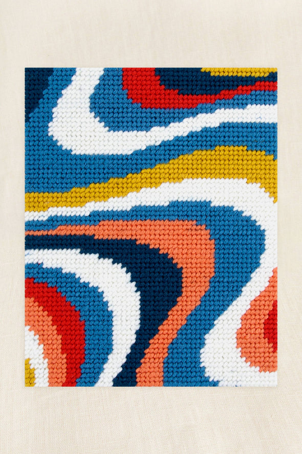 DMC Designer Needlepoint Tapestry Kit - Wave