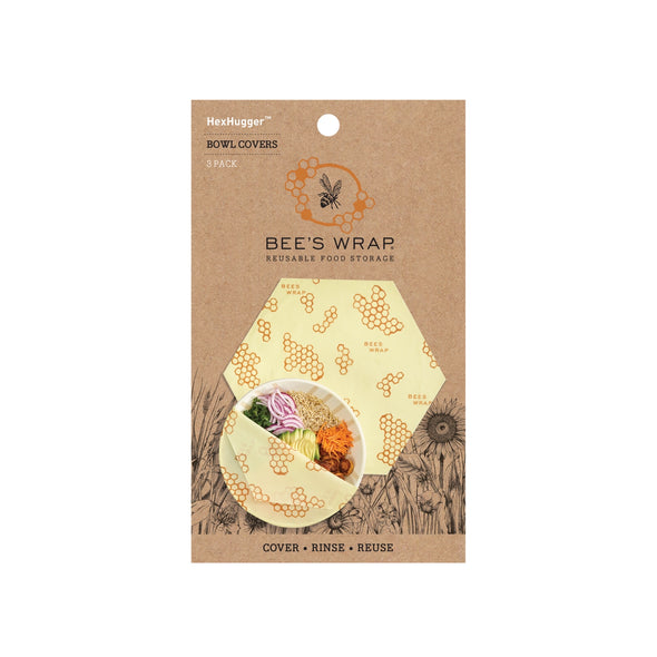 Bee's Wrap - HexHugger™ Bowl Cover 3 Pack - Honeycomb