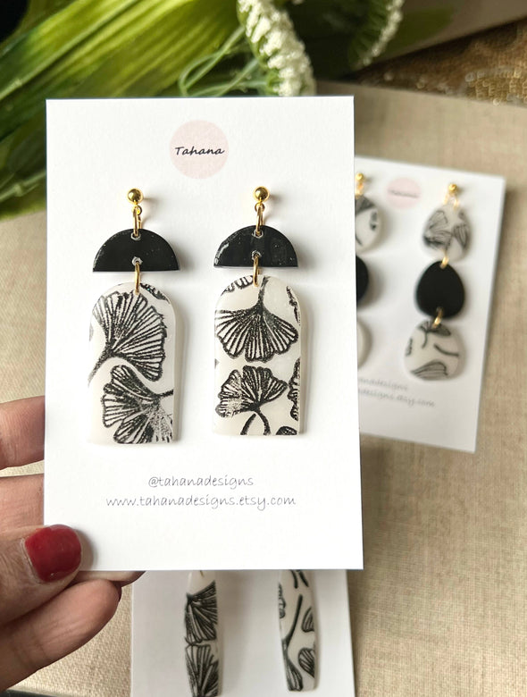 Gingko Earrings