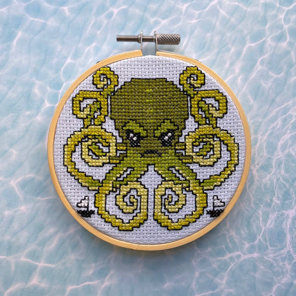 Kraken Cross Stitch Kit