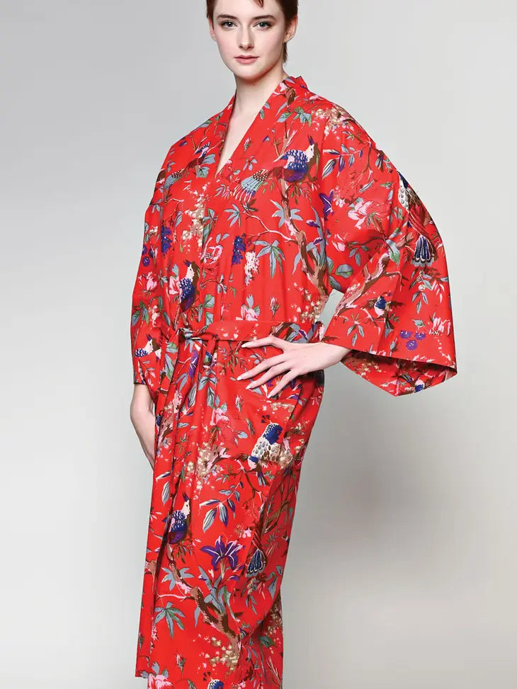 Cotton Kimono Robes Sevya Handmade