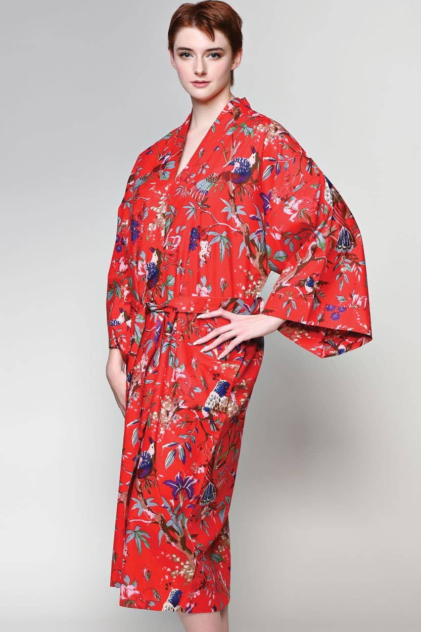 Cotton Kimono Robes Sevya Handmade