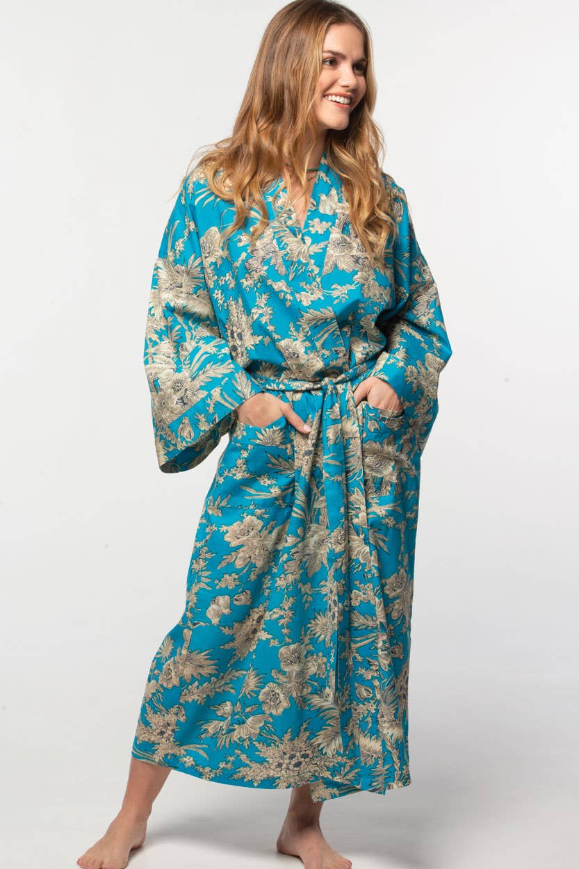 Cotton Kimono Robes Sevya Handmade