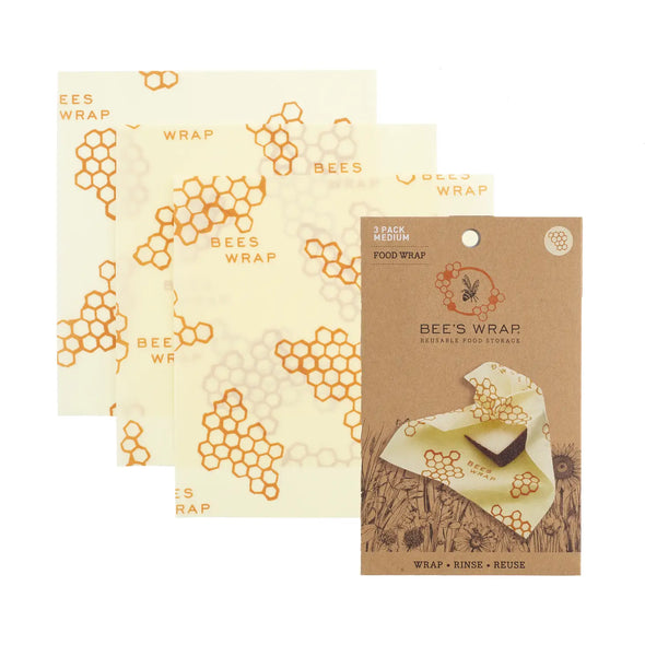 Bee's Wrap - Medium Wrap 3 Pack - Honeycomb