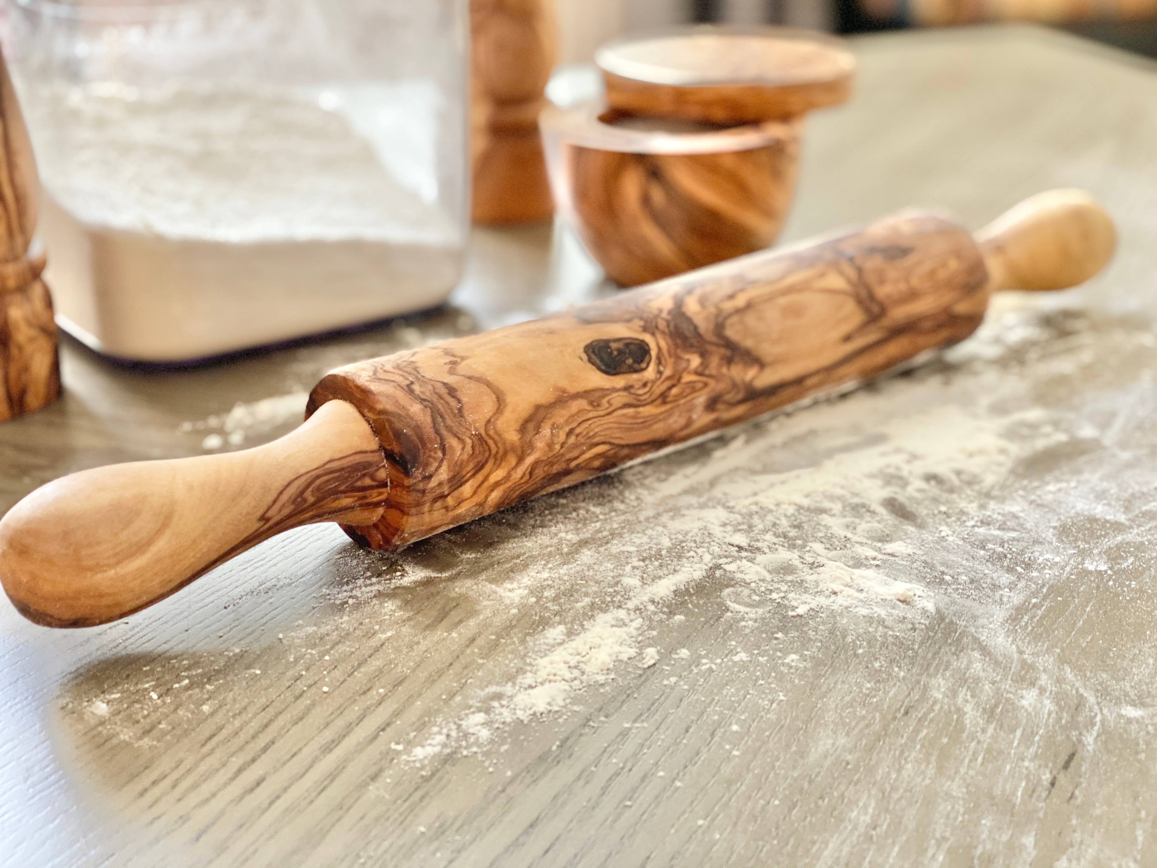 Olive Wood Roller Pin